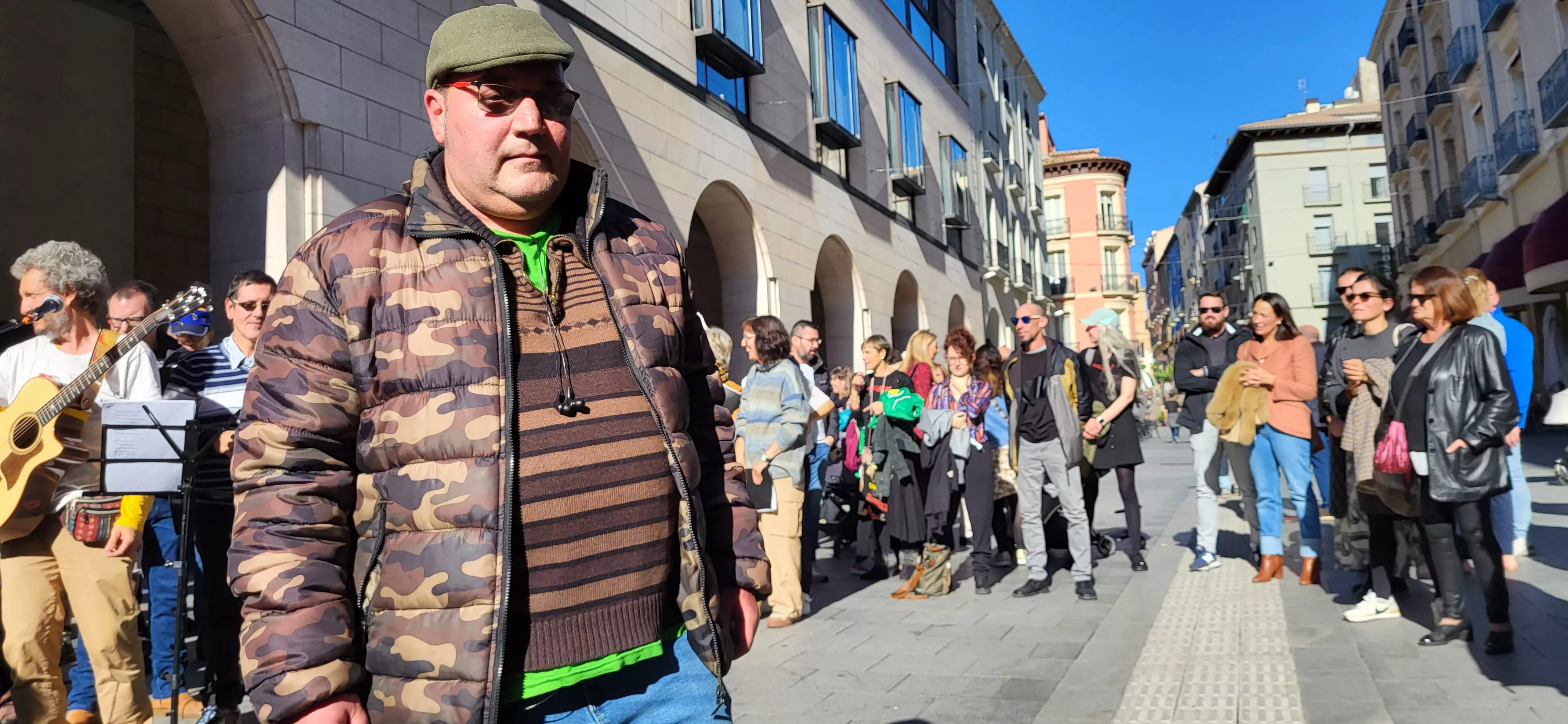 Actuación del Coro de Arcadia y La Remós Band en la clausura de Diversario. Foto Mercedes Manterola