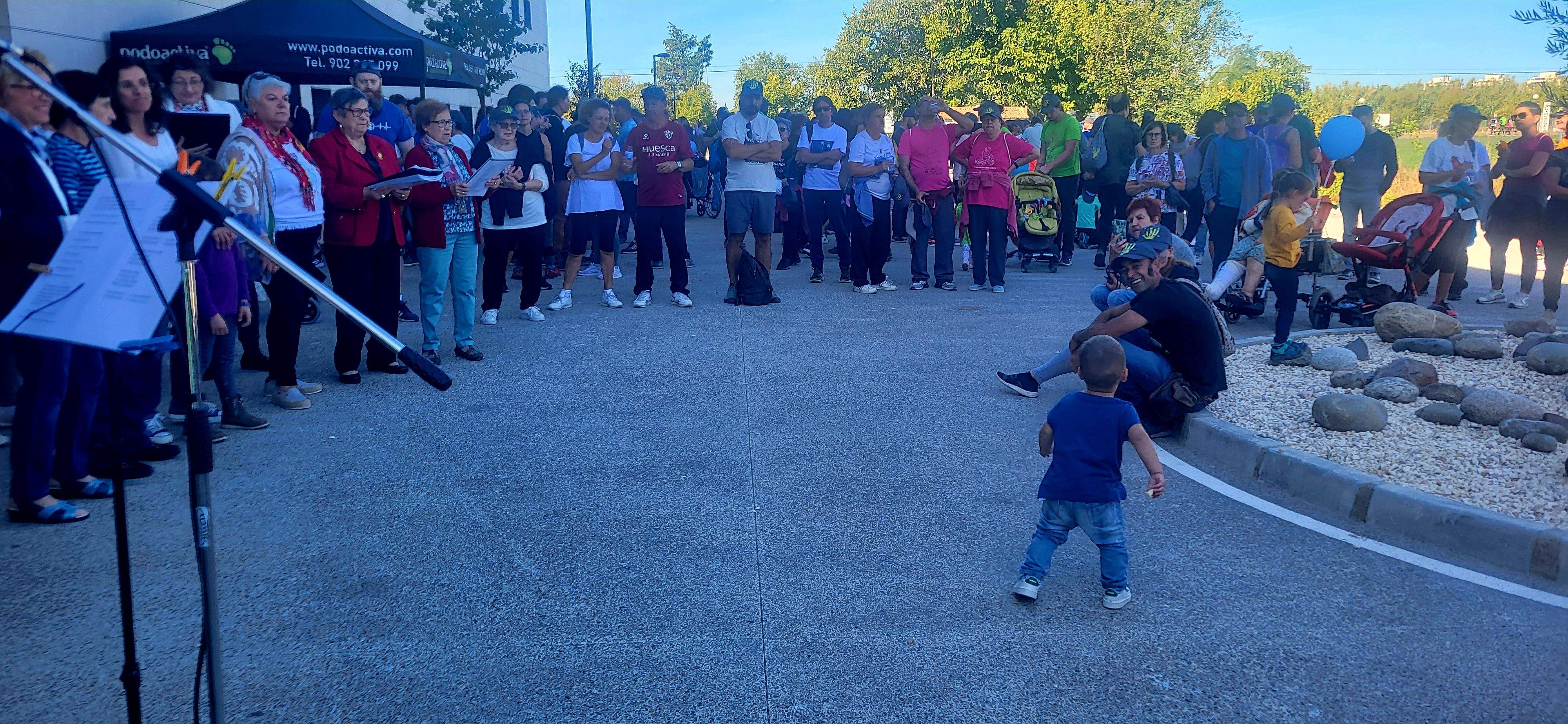 Andada Deja Huella por la Salud Mental de Arcadia y la Fundación Rey Ardid. Foto Myriam Martínez