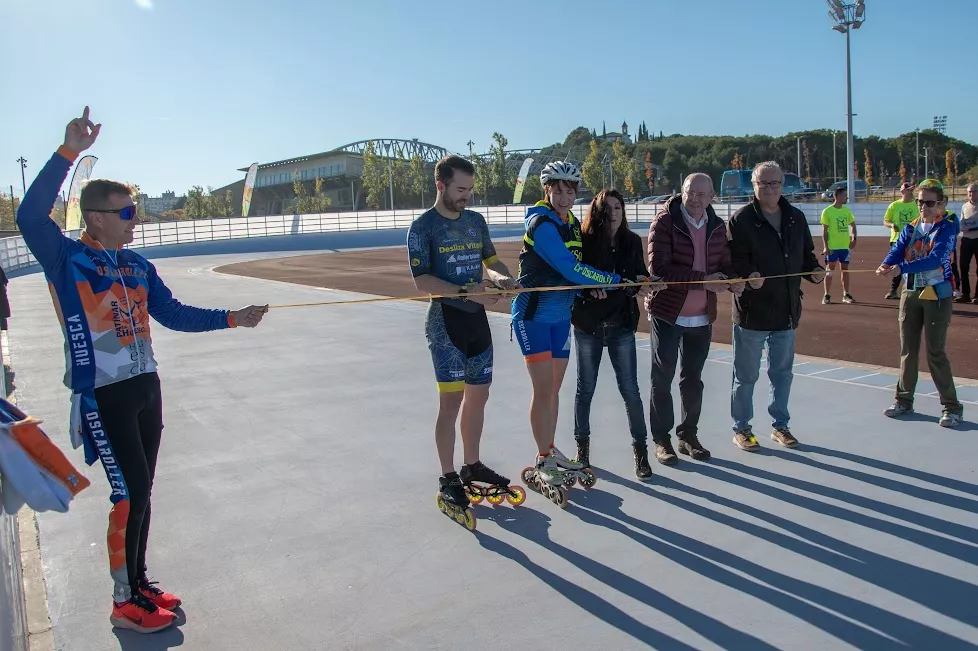  Inauguración nueva pista de patinaje en Huesca