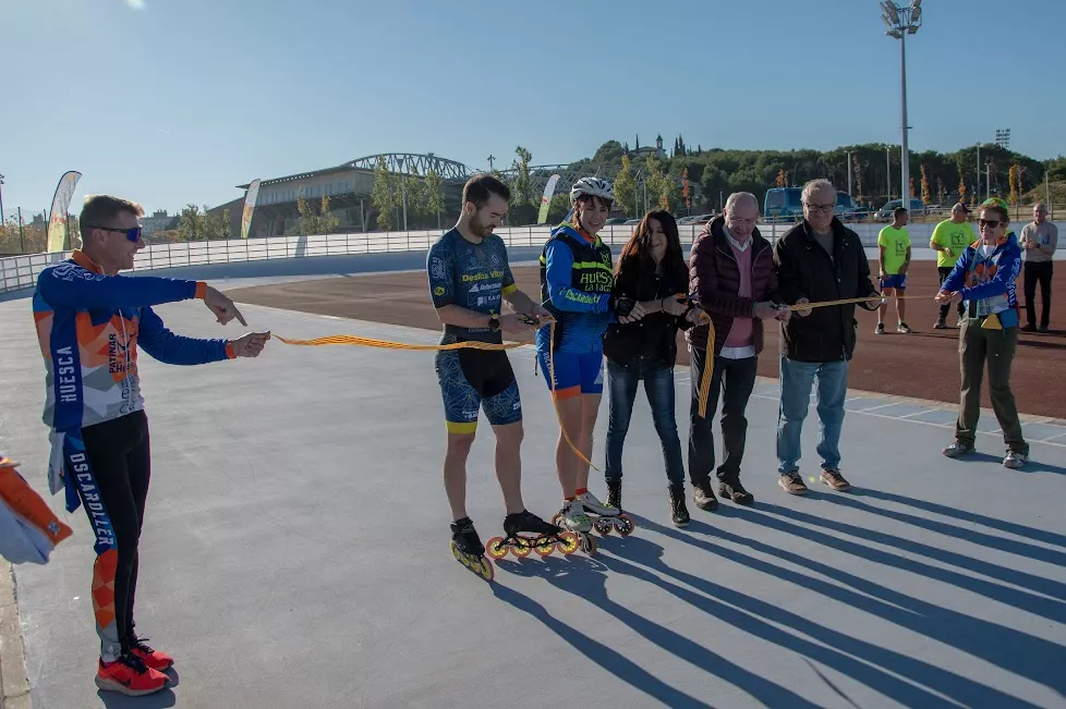  Inauguración nueva pista de patinaje en Huesca