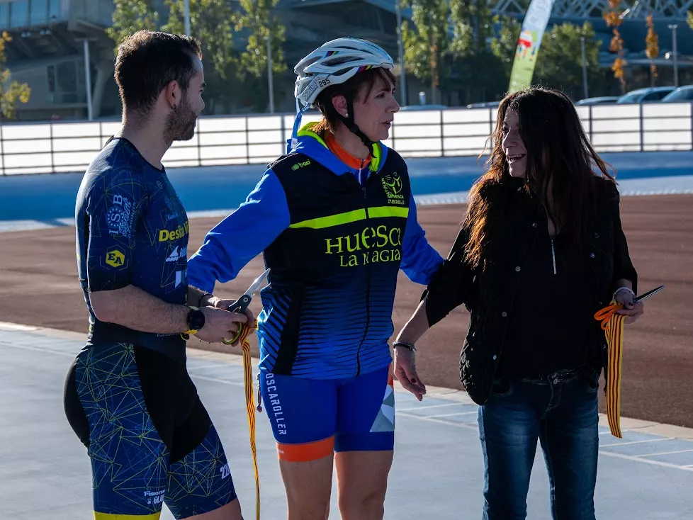 Inauguración nueva pista de patinaje en Huesca