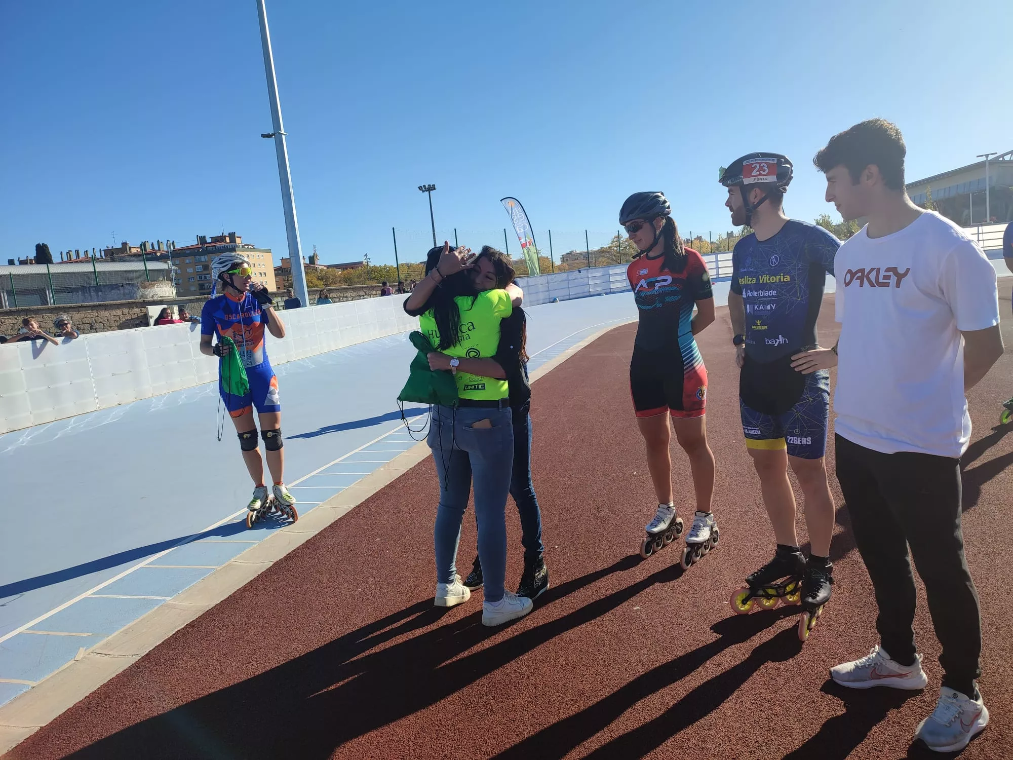 Inauguración nueva pista de patinaje en Huesca