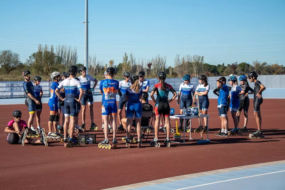  Inauguración nueva pista de patinaje en Huesca