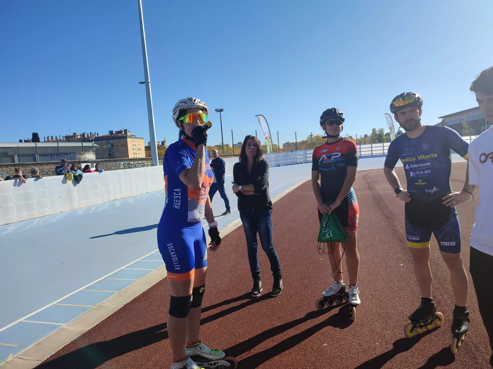Inauguración nueva pista de patinaje en Huesca