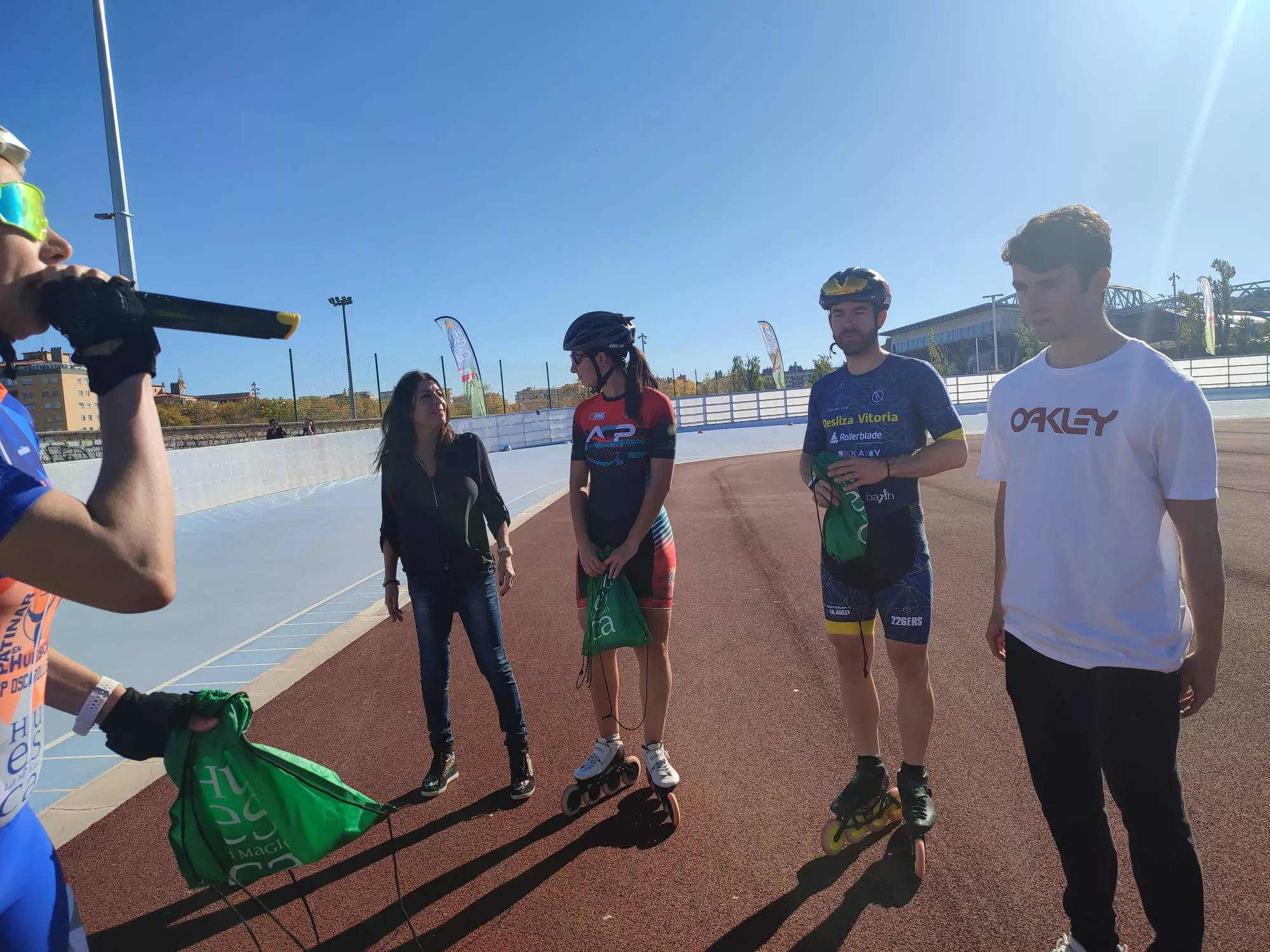 Inauguración nueva pista de patinaje en Huesca
