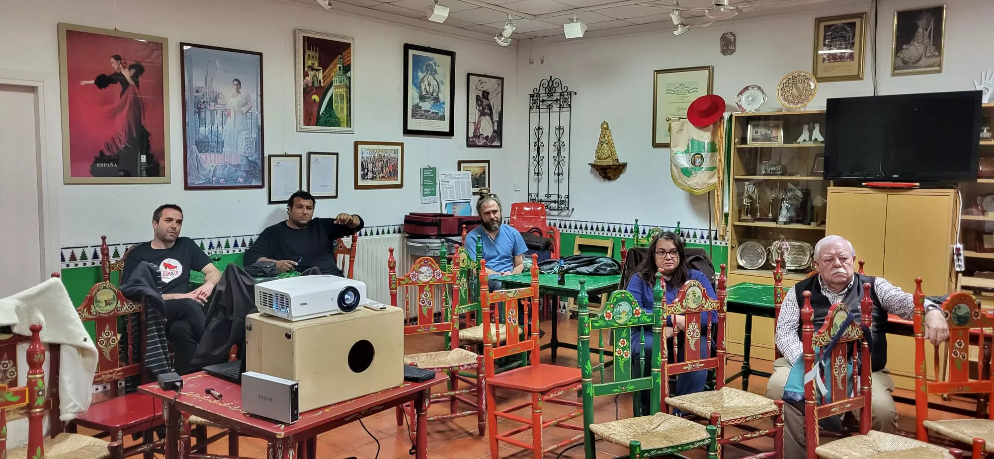 Tributo a Manuel Tejuela en la Casa de Andalucía en Huesca