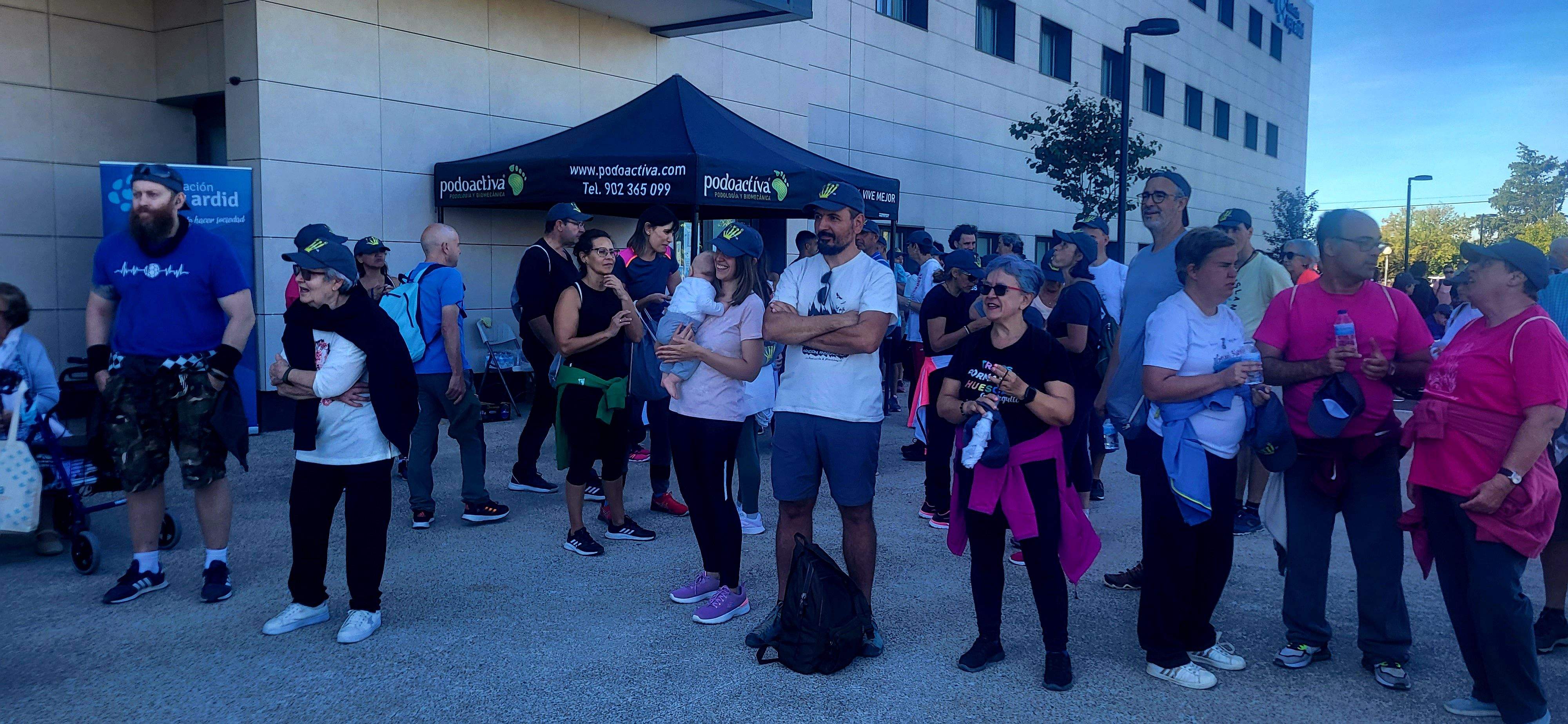 Andada Deja Huella por la Salud Mental de Arcadia y la Fundación Rey Ardid. Foto Myriam Martínez