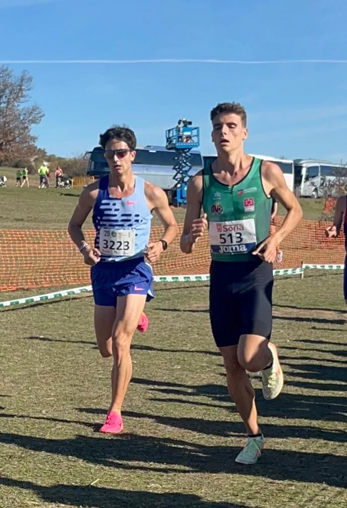 Pol Oriach, en carrera.