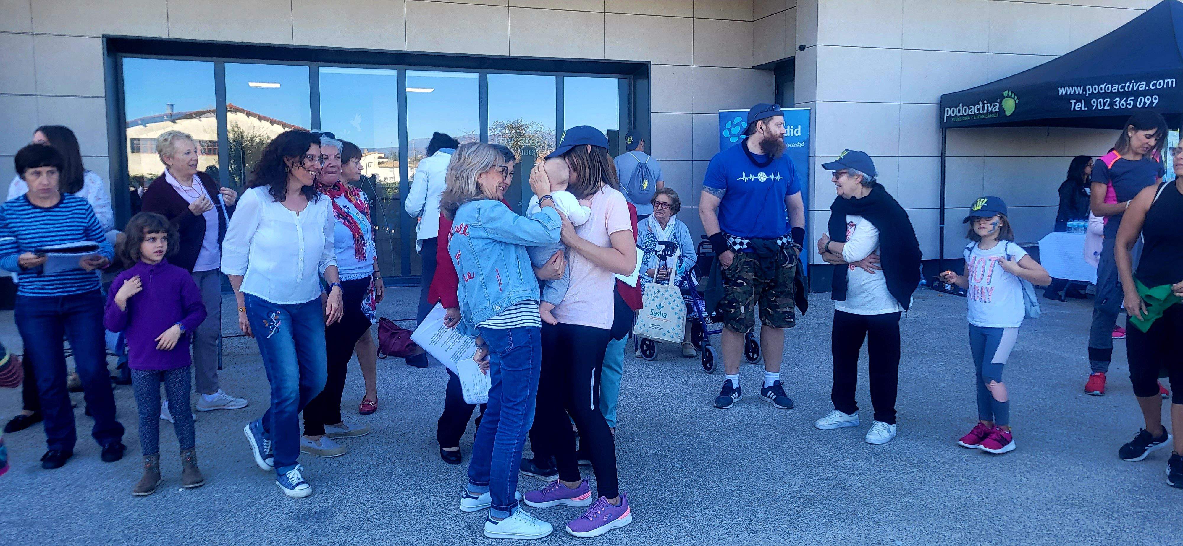 Andada Deja Huella por la Salud Mental de Arcadia y la Fundación Rey Ardid. Foto Myriam Martínez