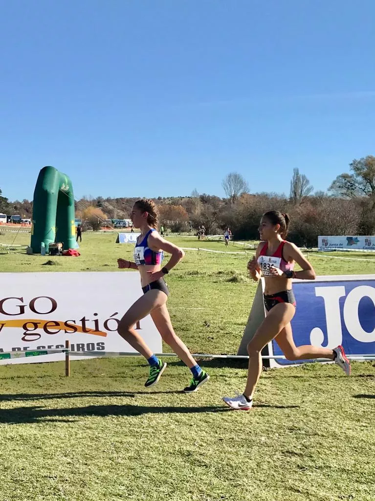 Vega Artero, en carrera