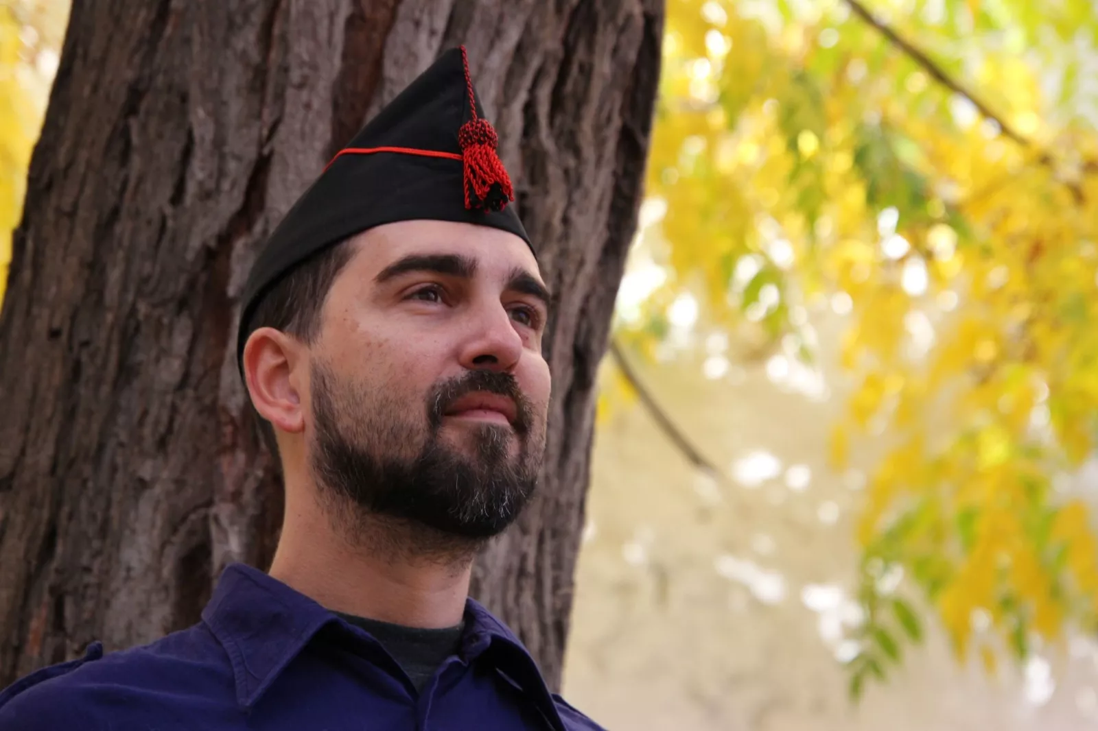 La asociación recreacionista oscense "Primera Línea" participa en Flix en el 85 aniversario del final de la Batalla del Ebro. Foto Carlos Neofato 