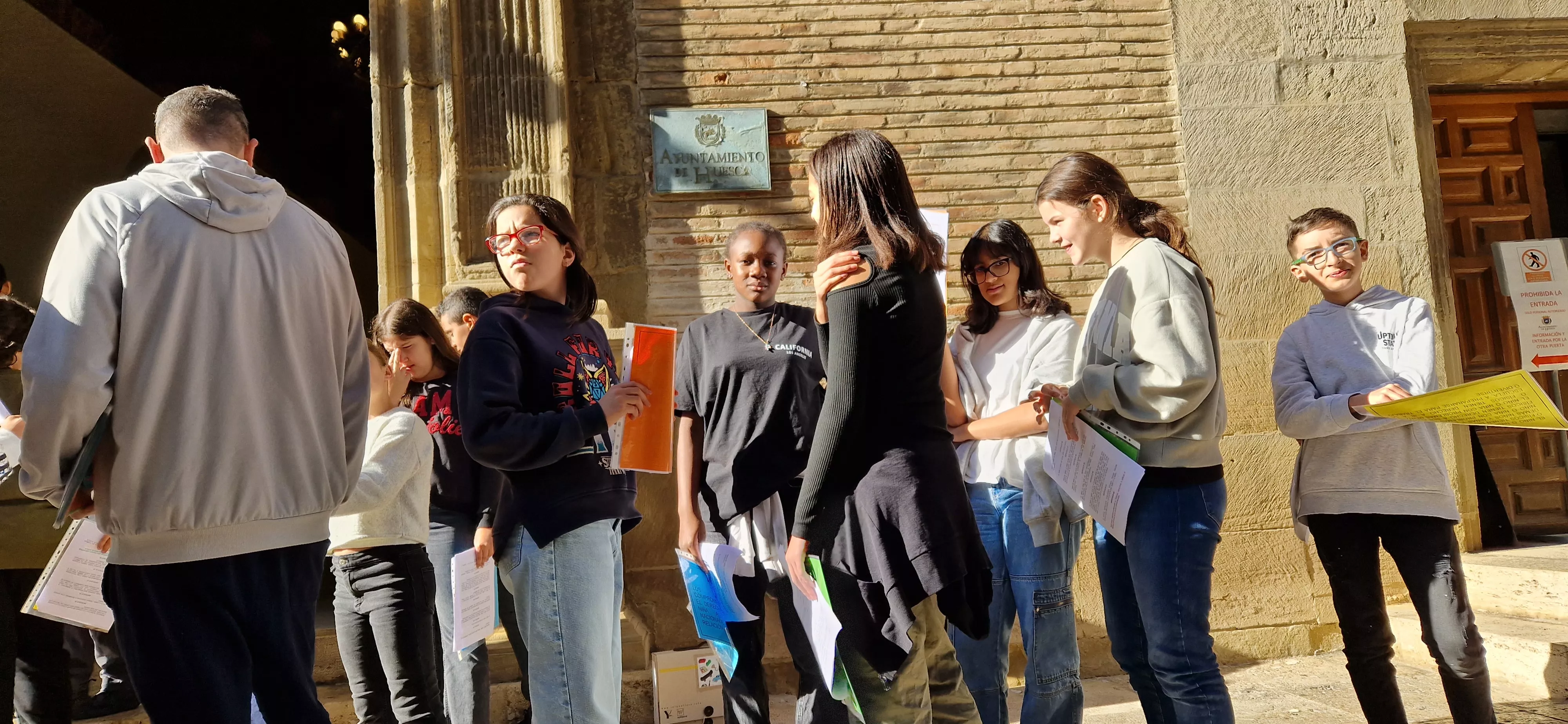 Día de los Derechos del Niño en Huesca. Foto Myriam Martínez