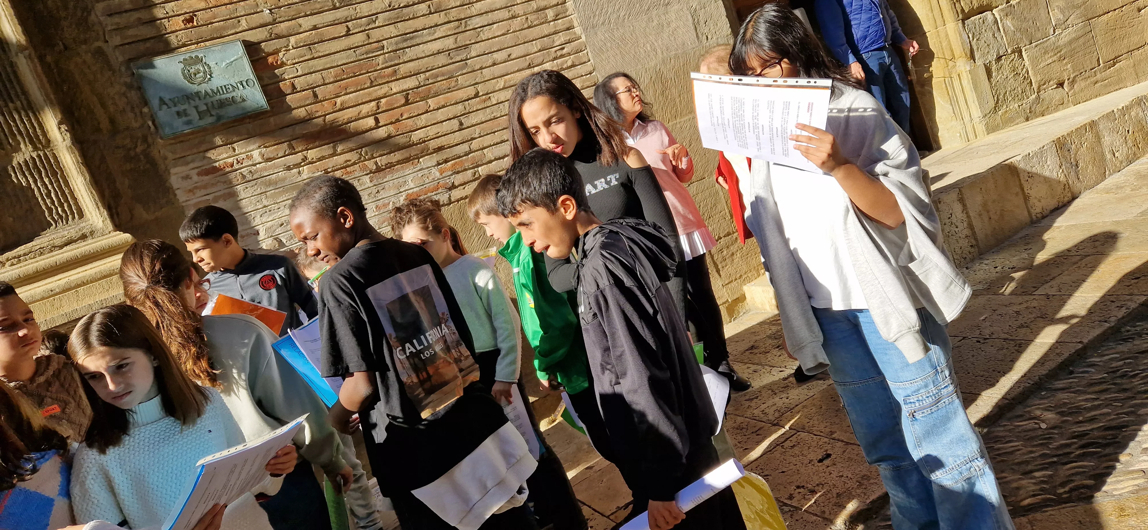 Día de los Derechos del Niño en Huesca. Foto Myriam Martínez