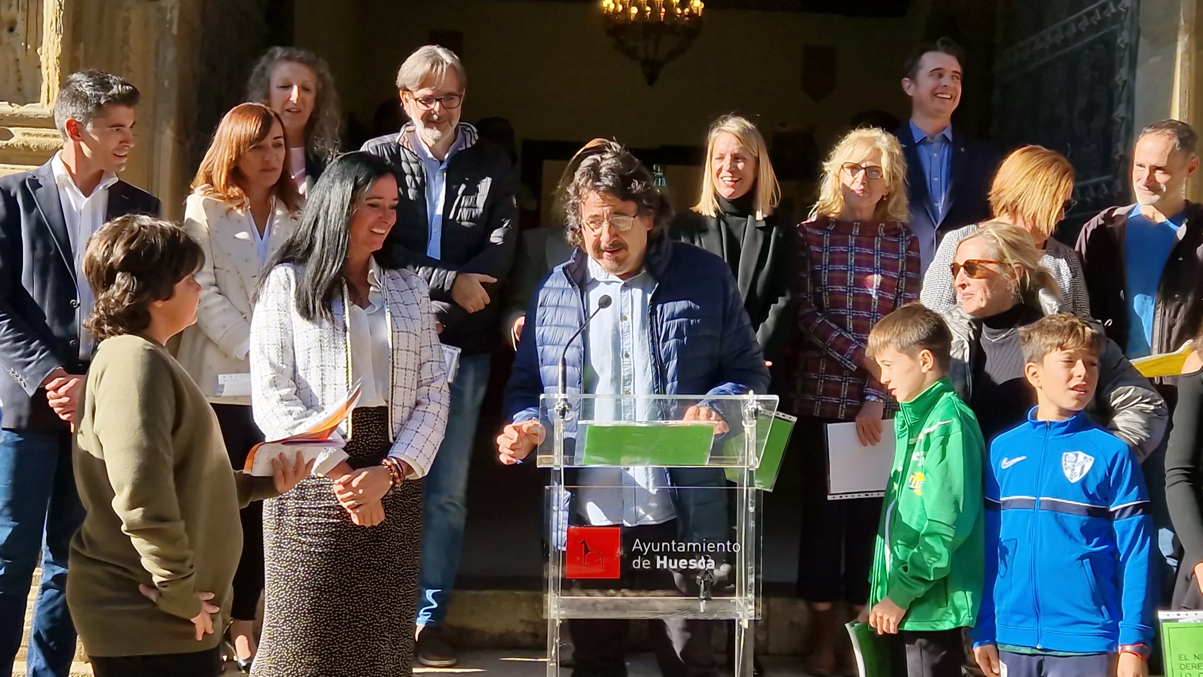 Día de los Derechos del Niño en Huesca. Foto Myriam Martínez