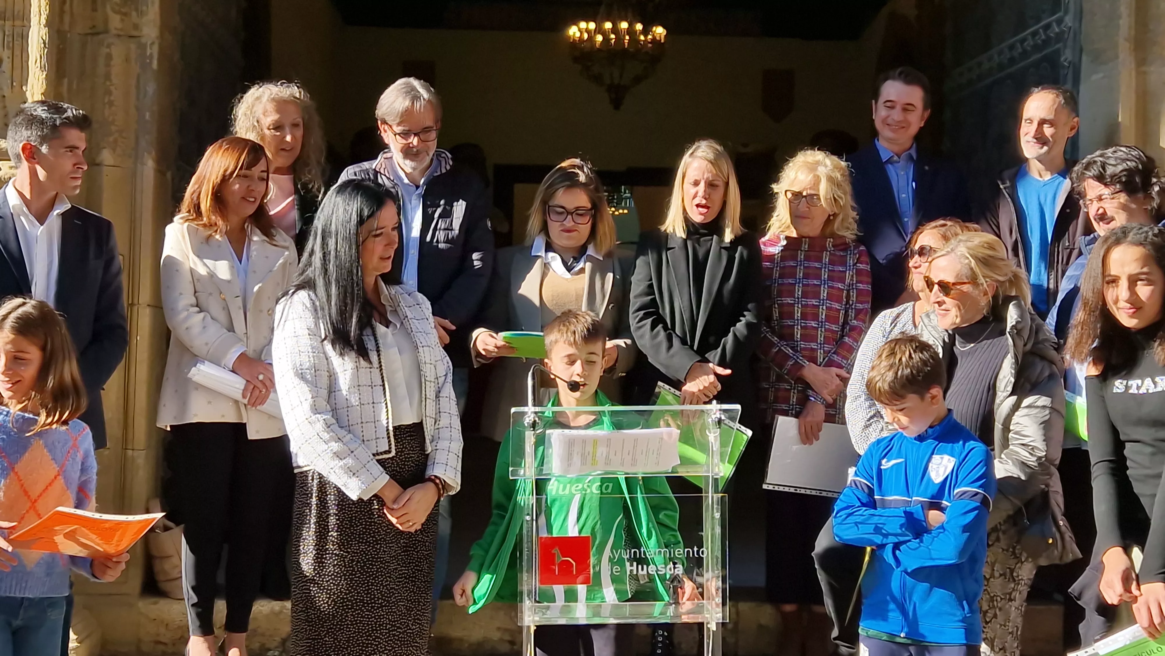 Día de los Derechos del Niño en Huesca. Foto Myriam Martínez