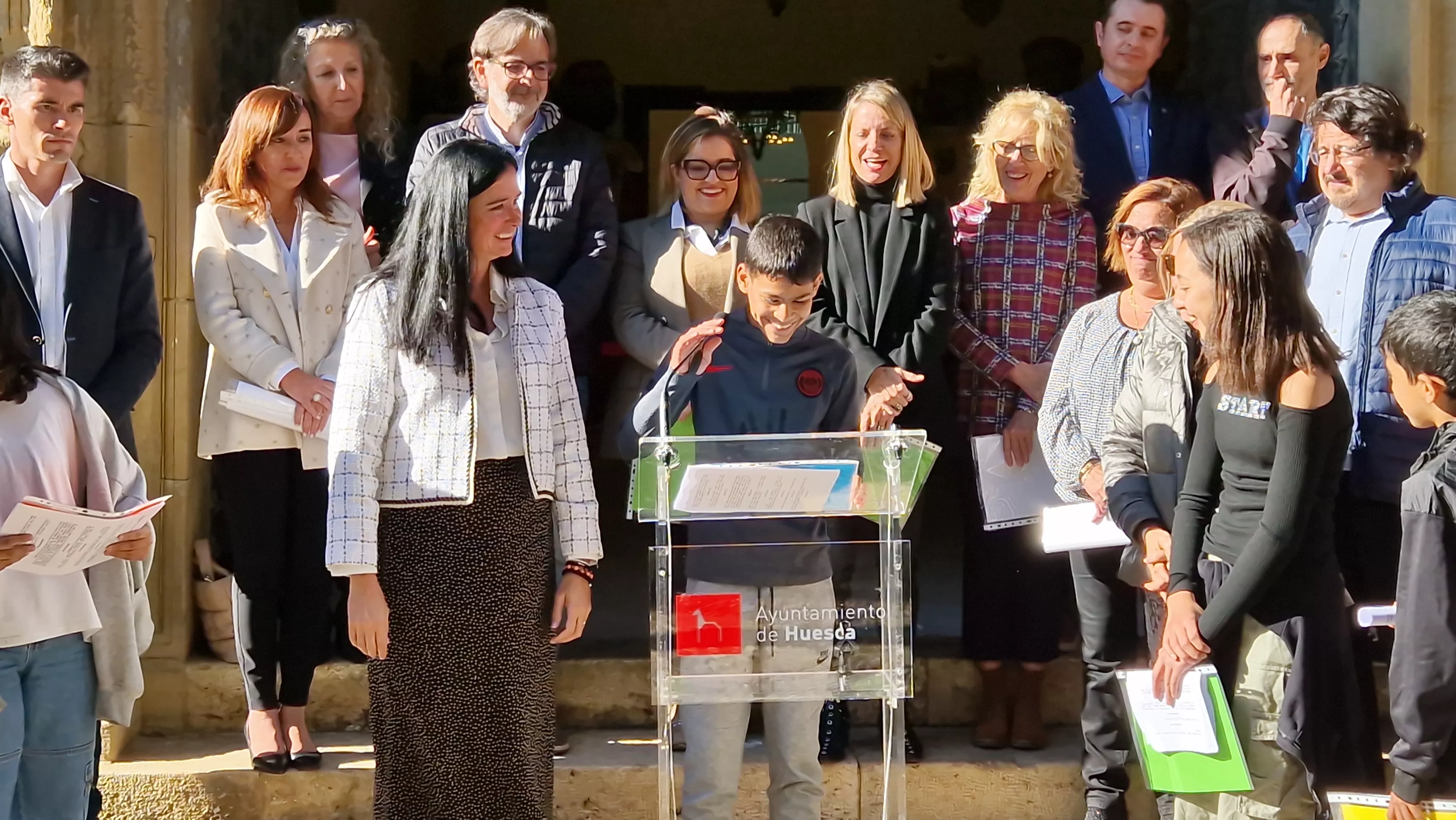 Día de los Derechos del Niño en Huesca. Foto Myriam Martínez