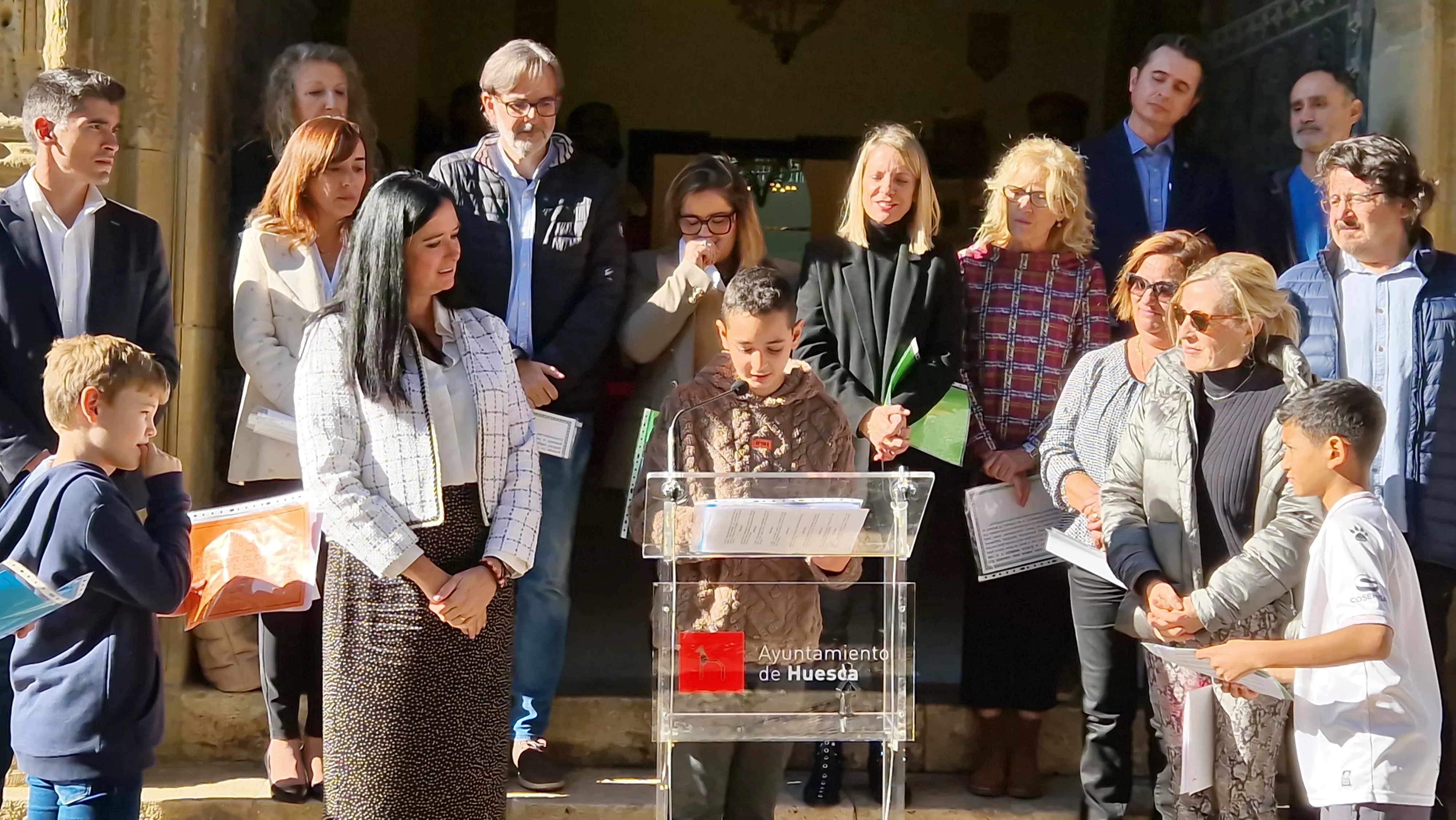 Día de los Derechos del Niño en Huesca. Foto Myriam Martínez