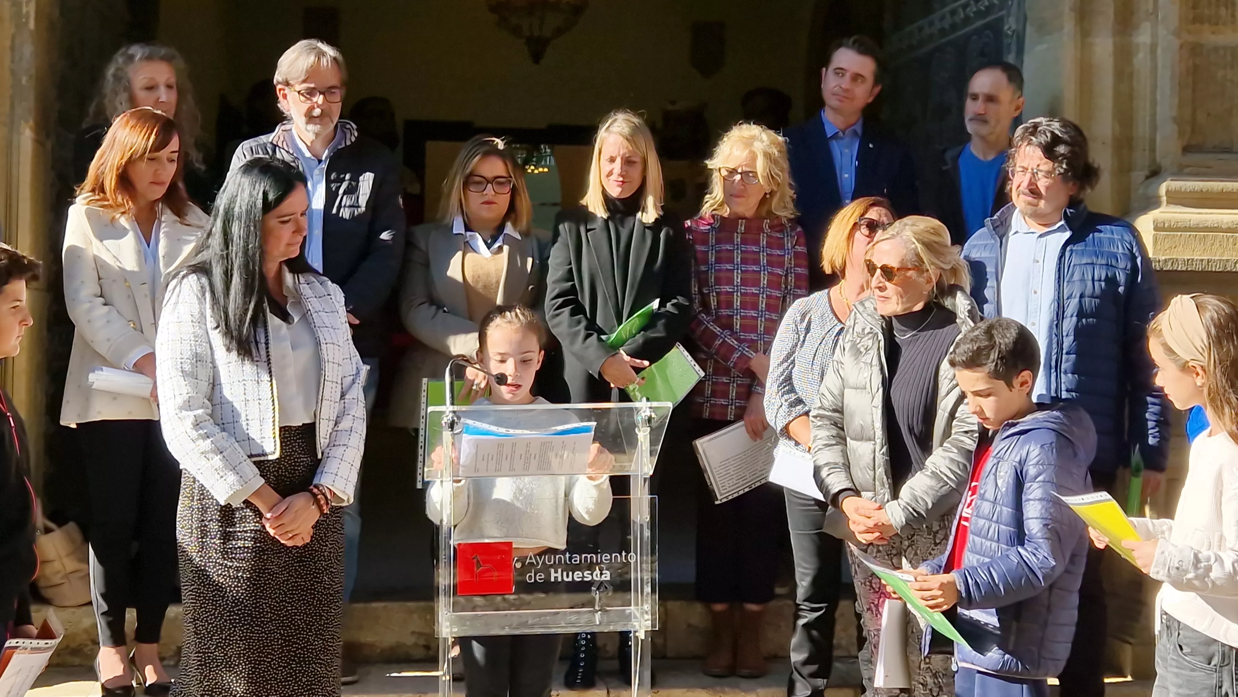 Día de los Derechos del Niño en Huesca. Foto Myriam Martínez