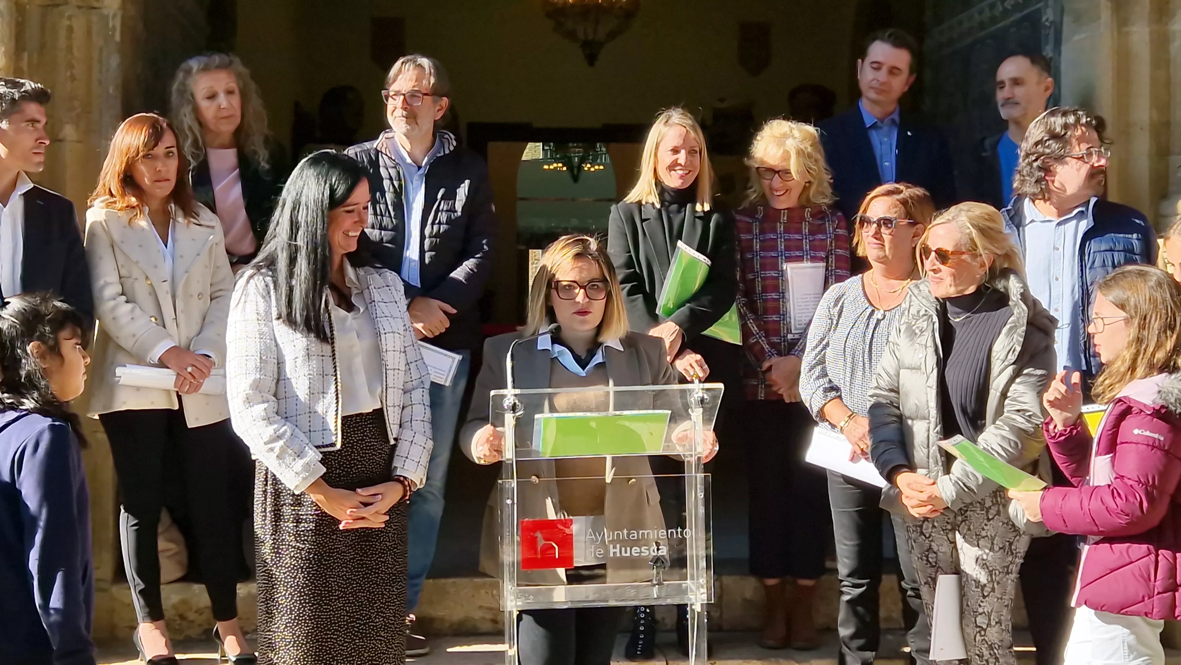 Día de los Derechos del Niño en Huesca. Foto Myriam Martínez