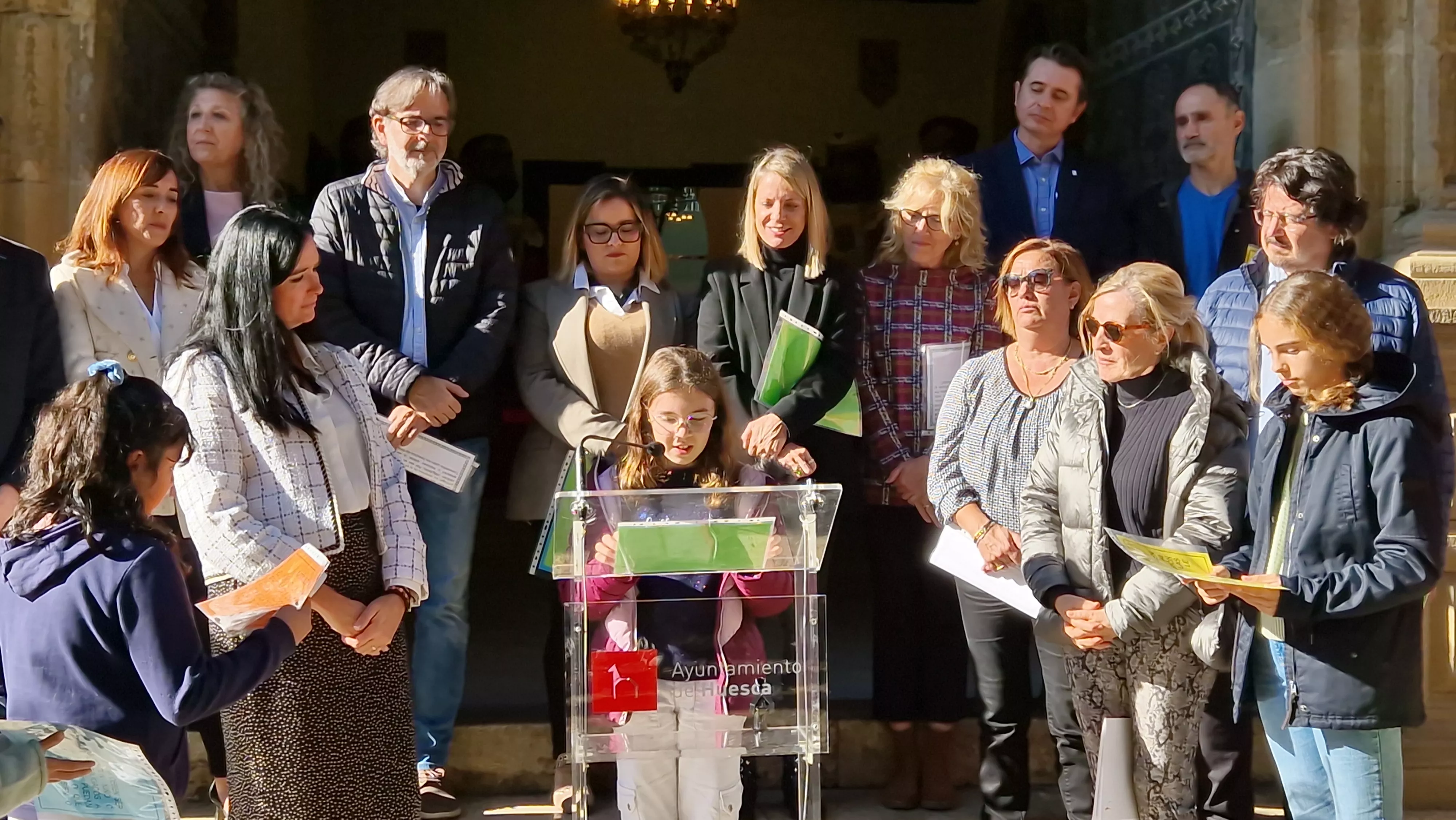 Día de los Derechos del Niño en Huesca. Foto Myriam Martínez