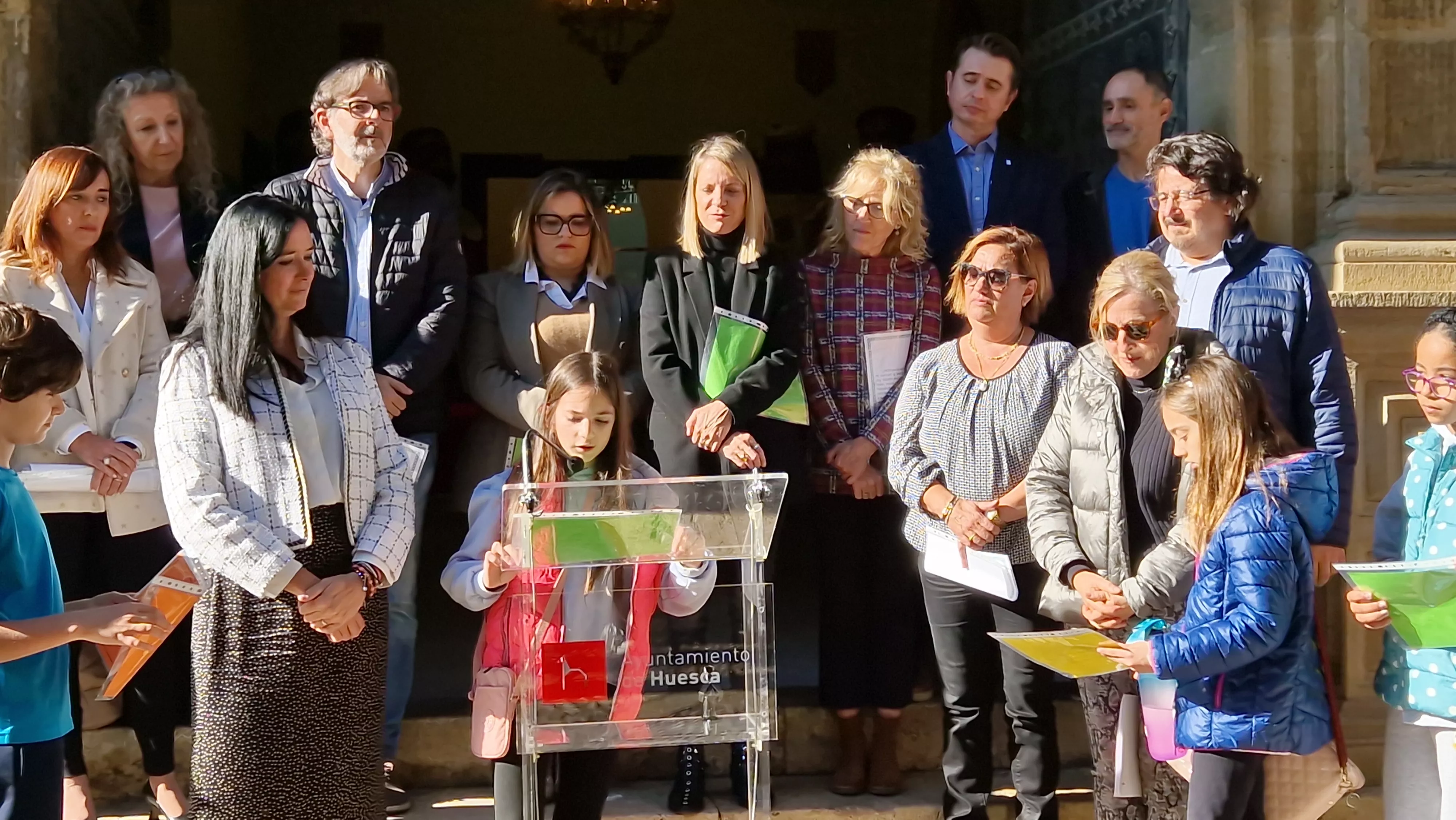 Día de los Derechos del Niño en Huesca. Foto Myriam Martínez