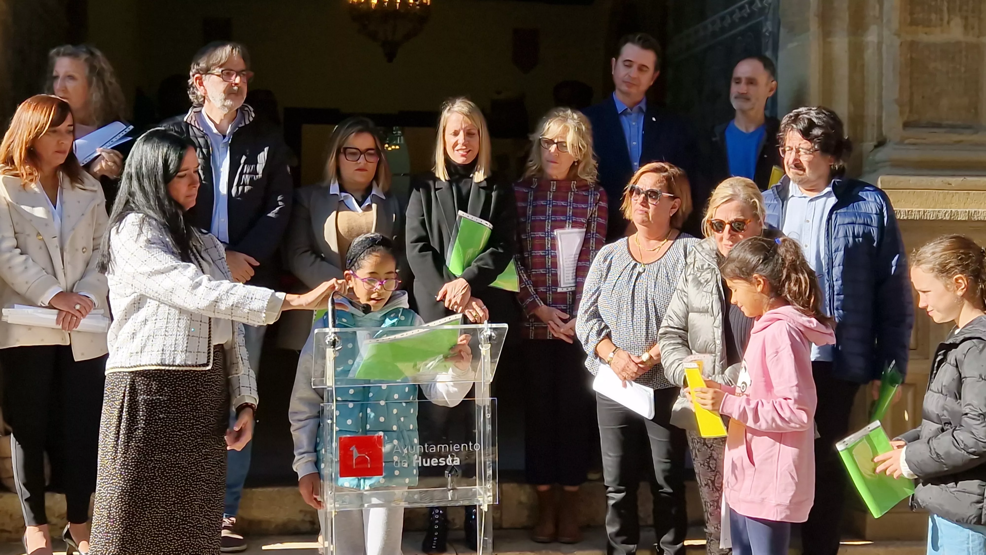 Día de los Derechos del Niño en Huesca. Foto Myriam Martínez