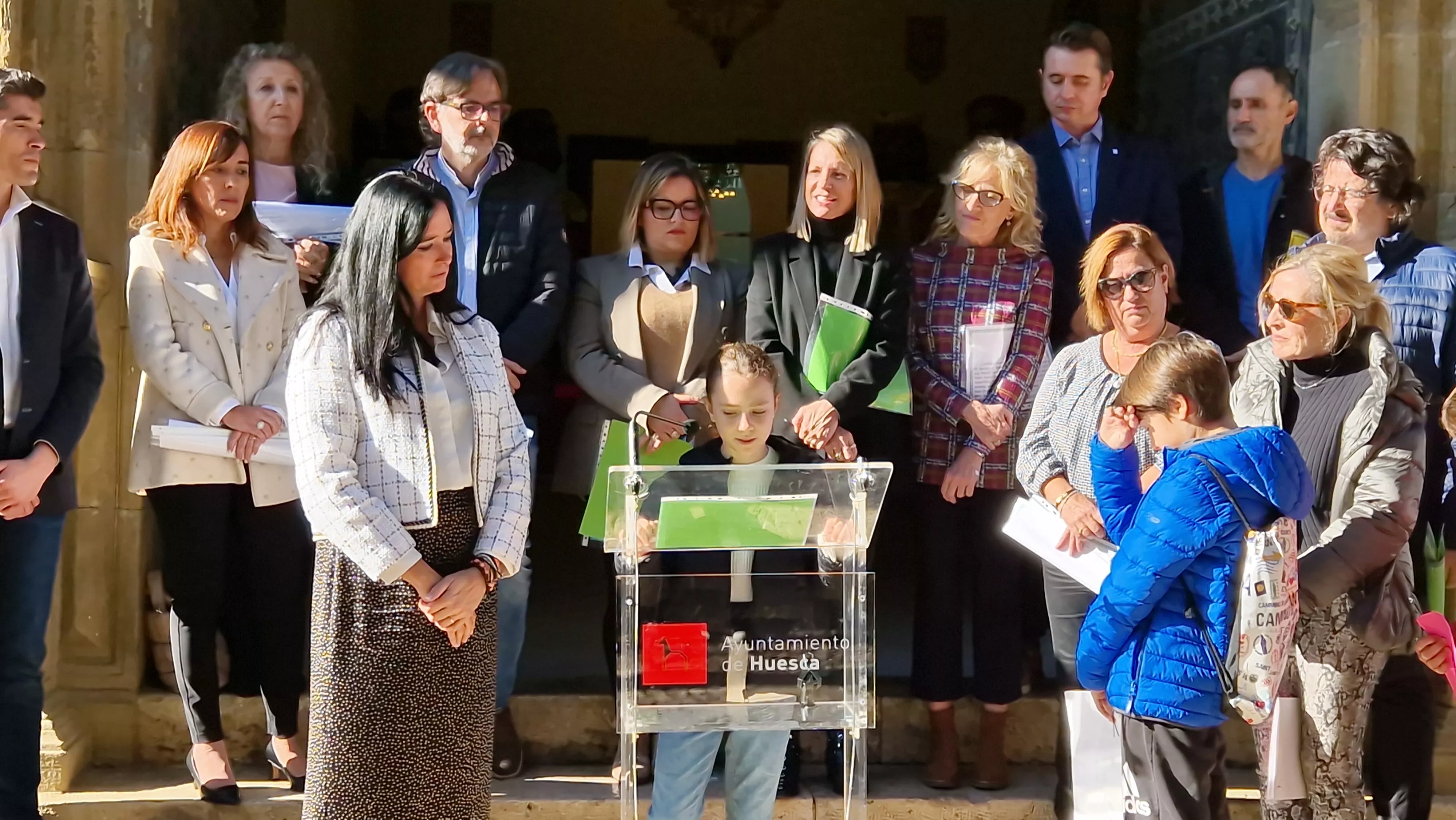 Día de los Derechos del Niño en Huesca. Foto Myriam Martínez