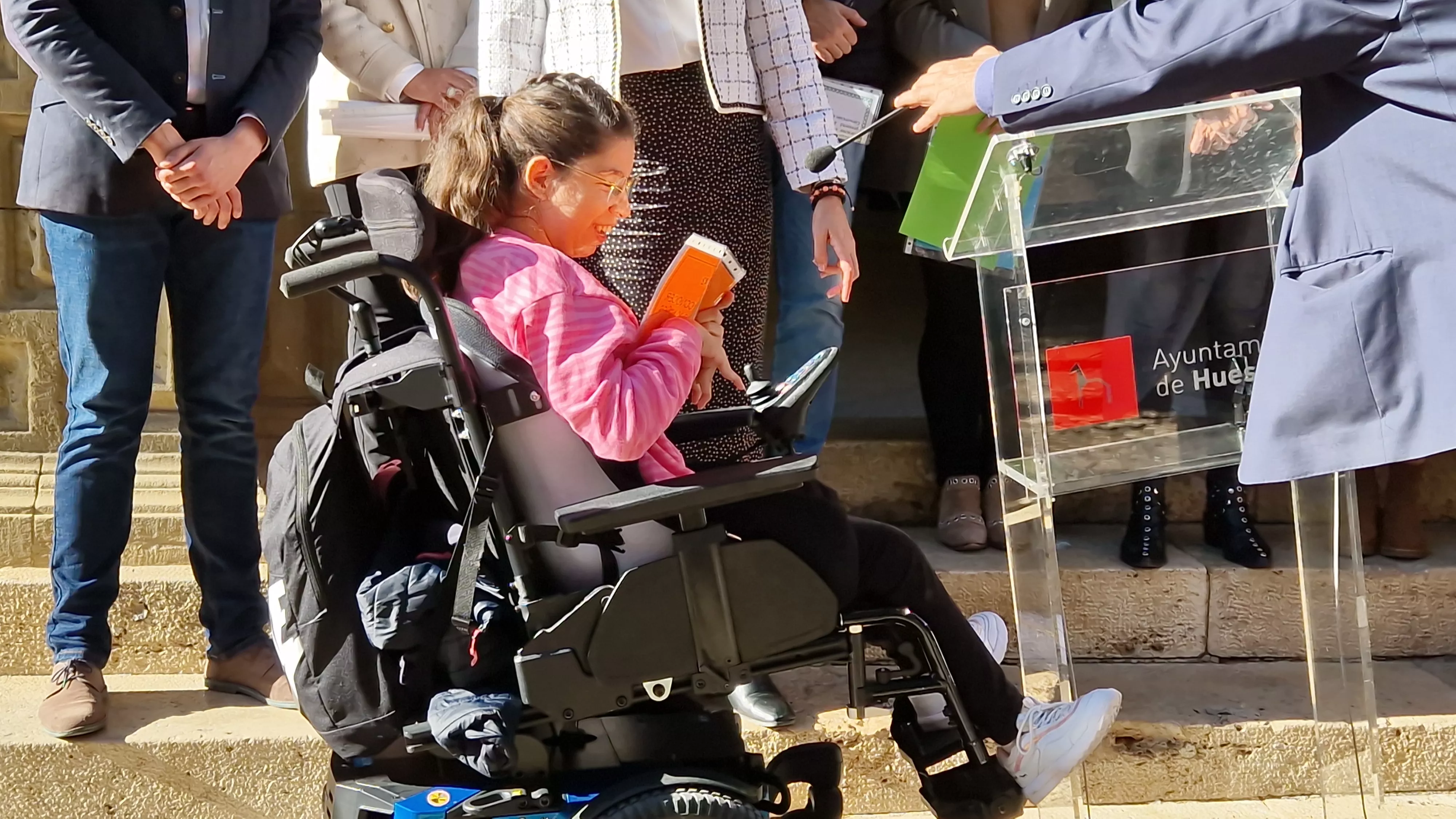 Día de los Derechos del Niño en Huesca. Foto Myriam Martínez