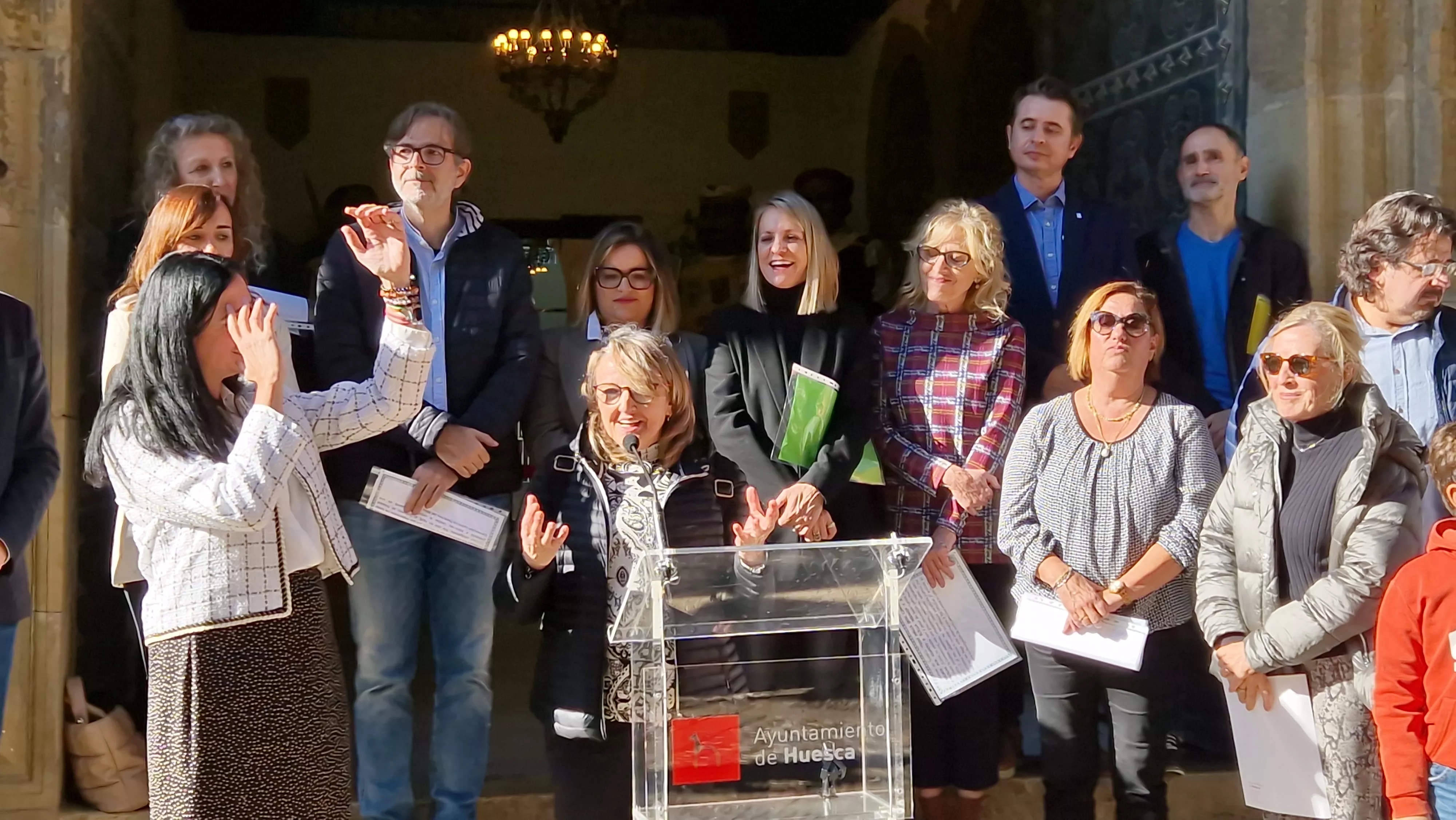 Día de los Derechos del Niño en Huesca. Foto Myriam Martínez