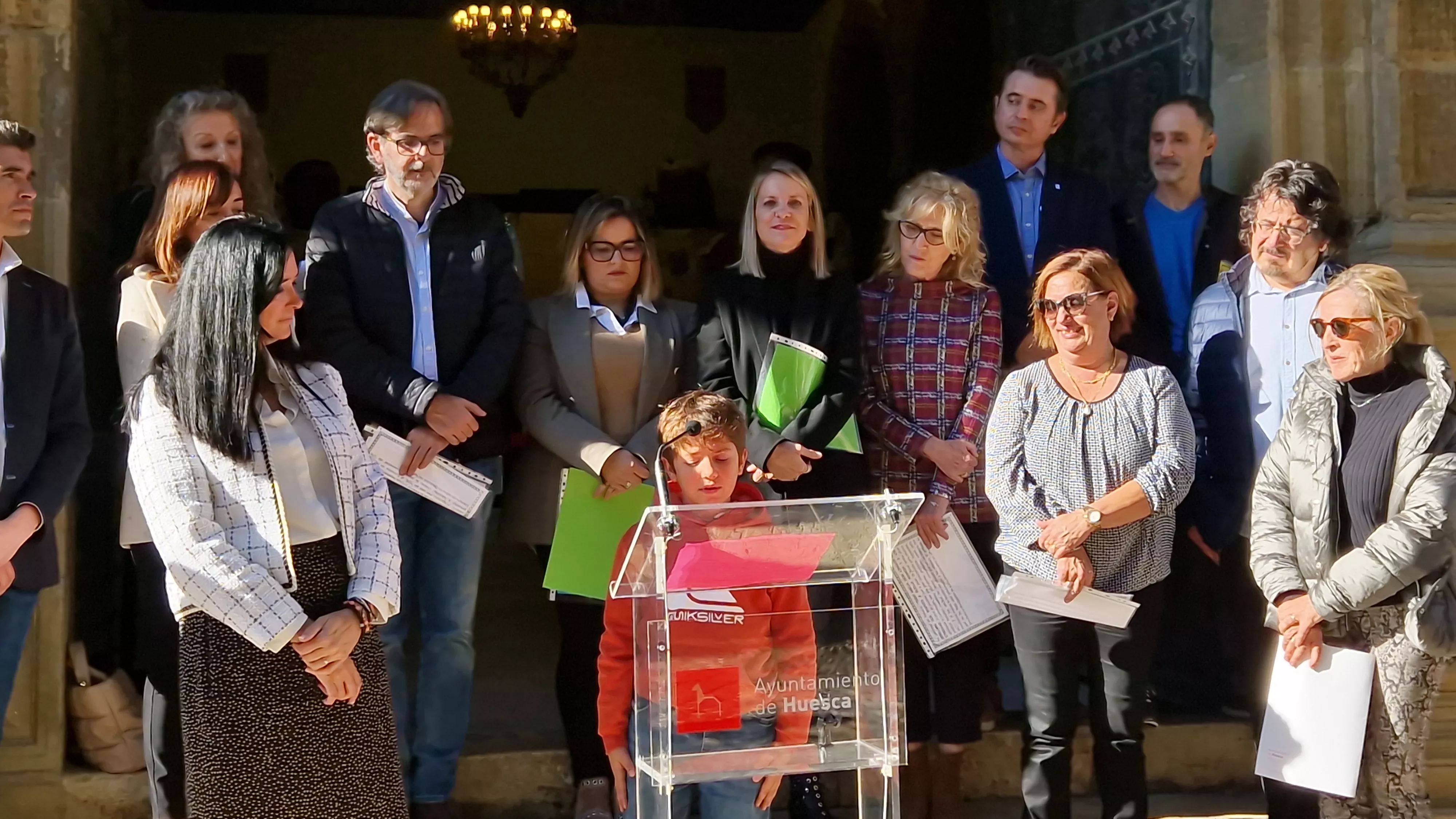 Día de los Derechos del Niño en Huesca. Foto Myriam Martínez
