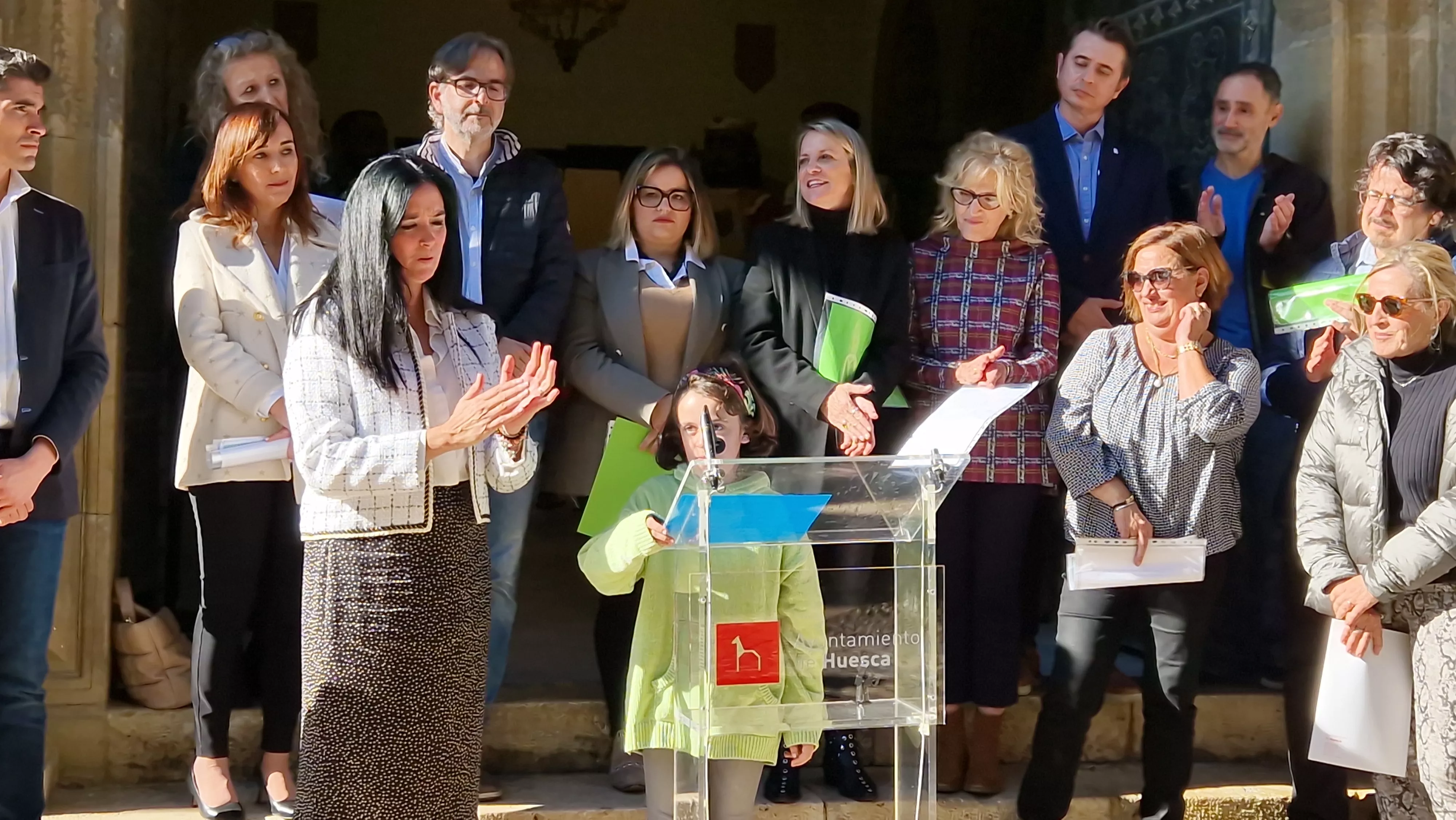 Día de los Derechos del Niño en Huesca. Foto Myriam Martínez