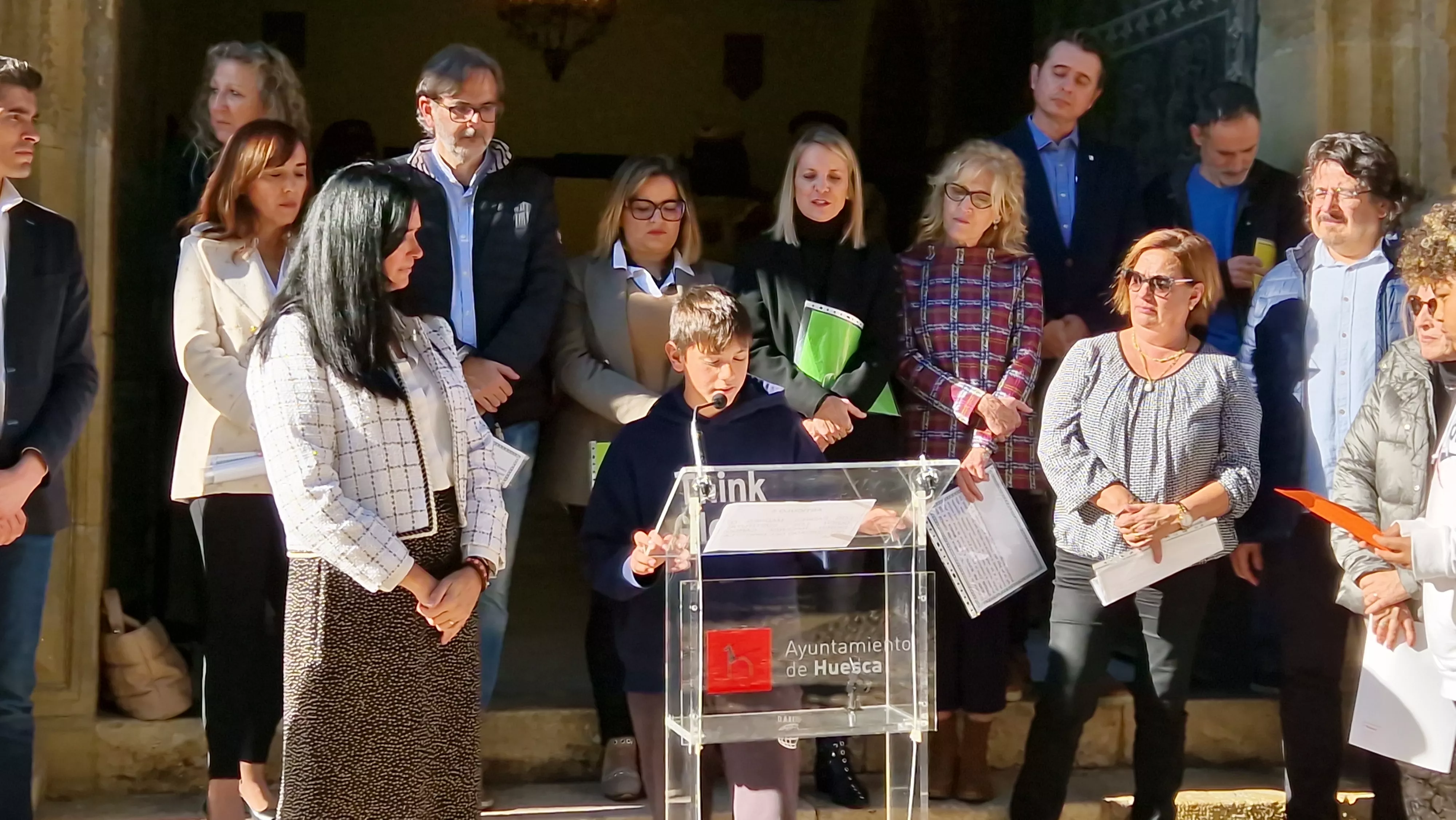 Día de los Derechos del Niño en Huesca. Foto Myriam Martínez