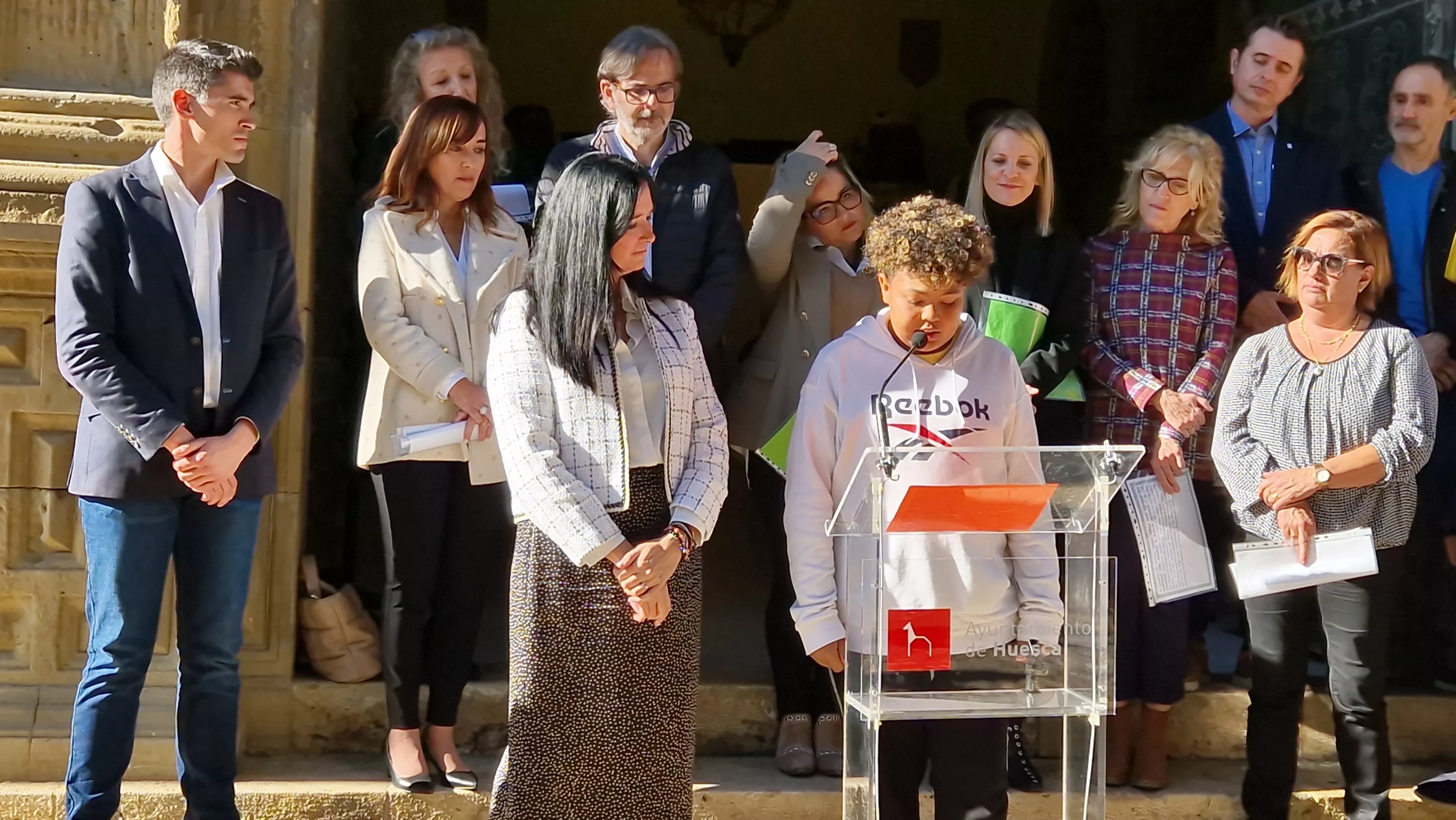 Día de los Derechos del Niño en Huesca. Foto Myriam Martínez