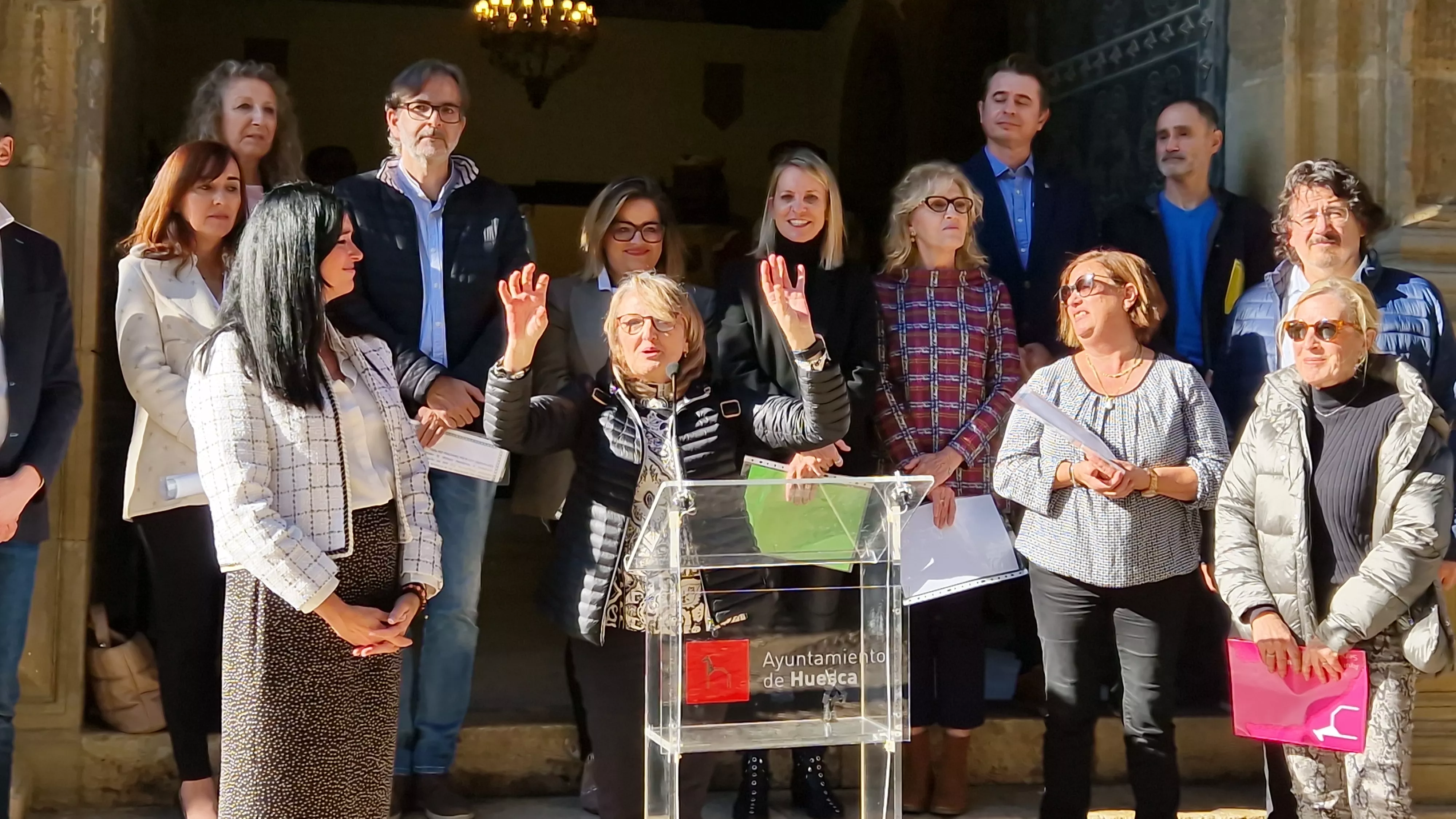 Día de los Derechos del Niño en Huesca. Foto Myriam Martínez