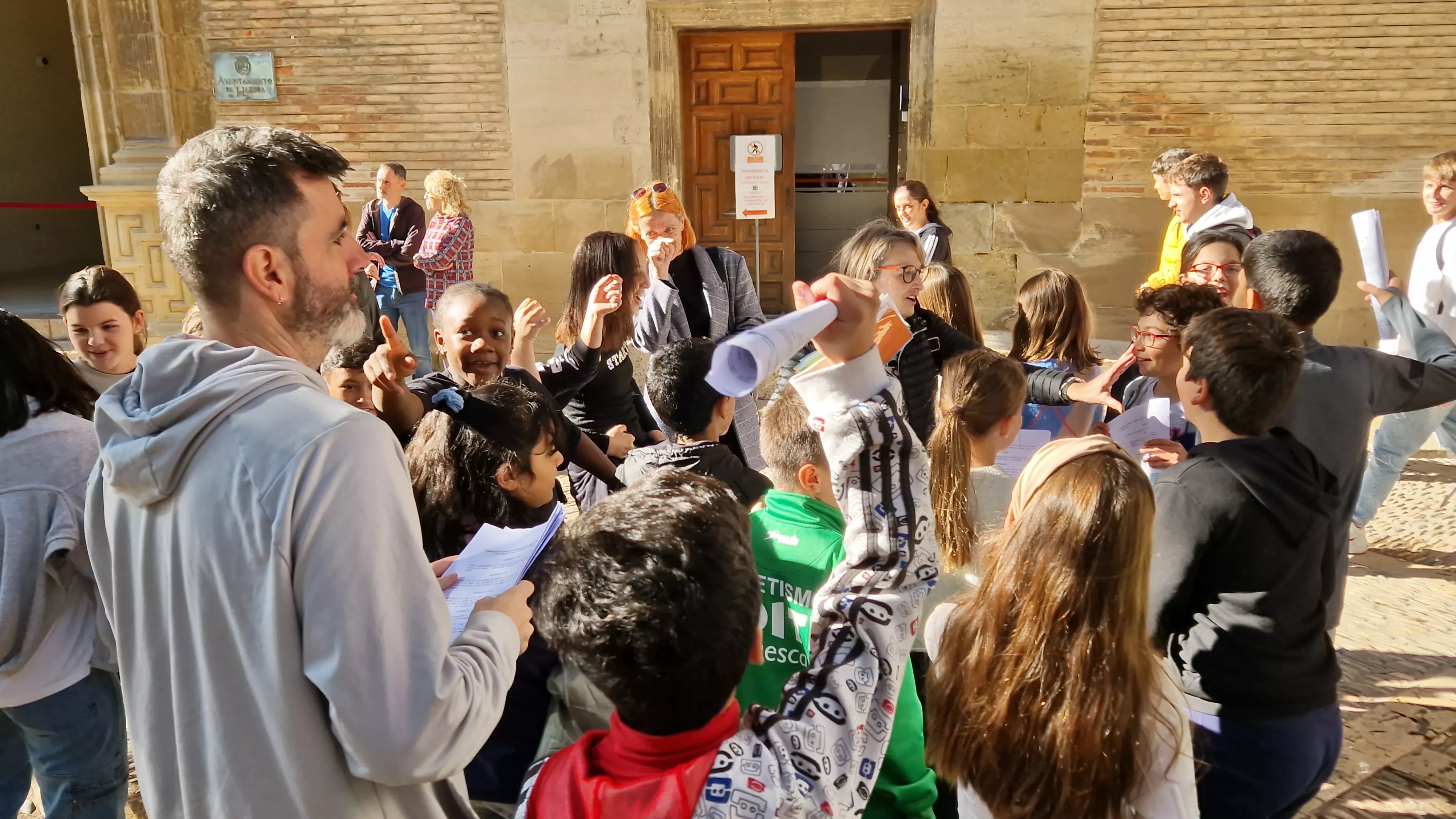 Día de los Derechos del Niño en Huesca. Foto Myriam Martínez