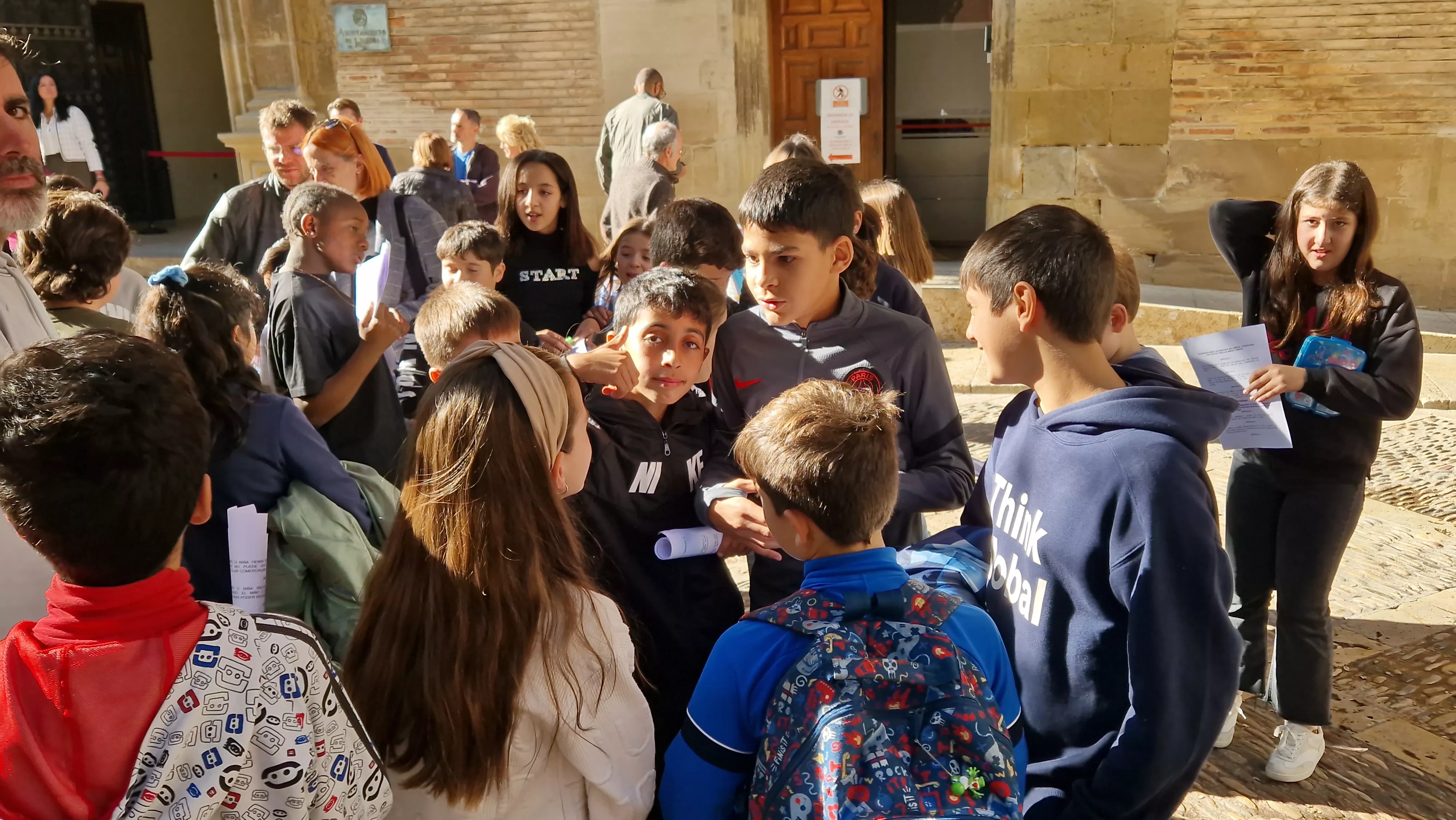 Día de los Derechos del Niño en Huesca. Foto Myriam Martínez