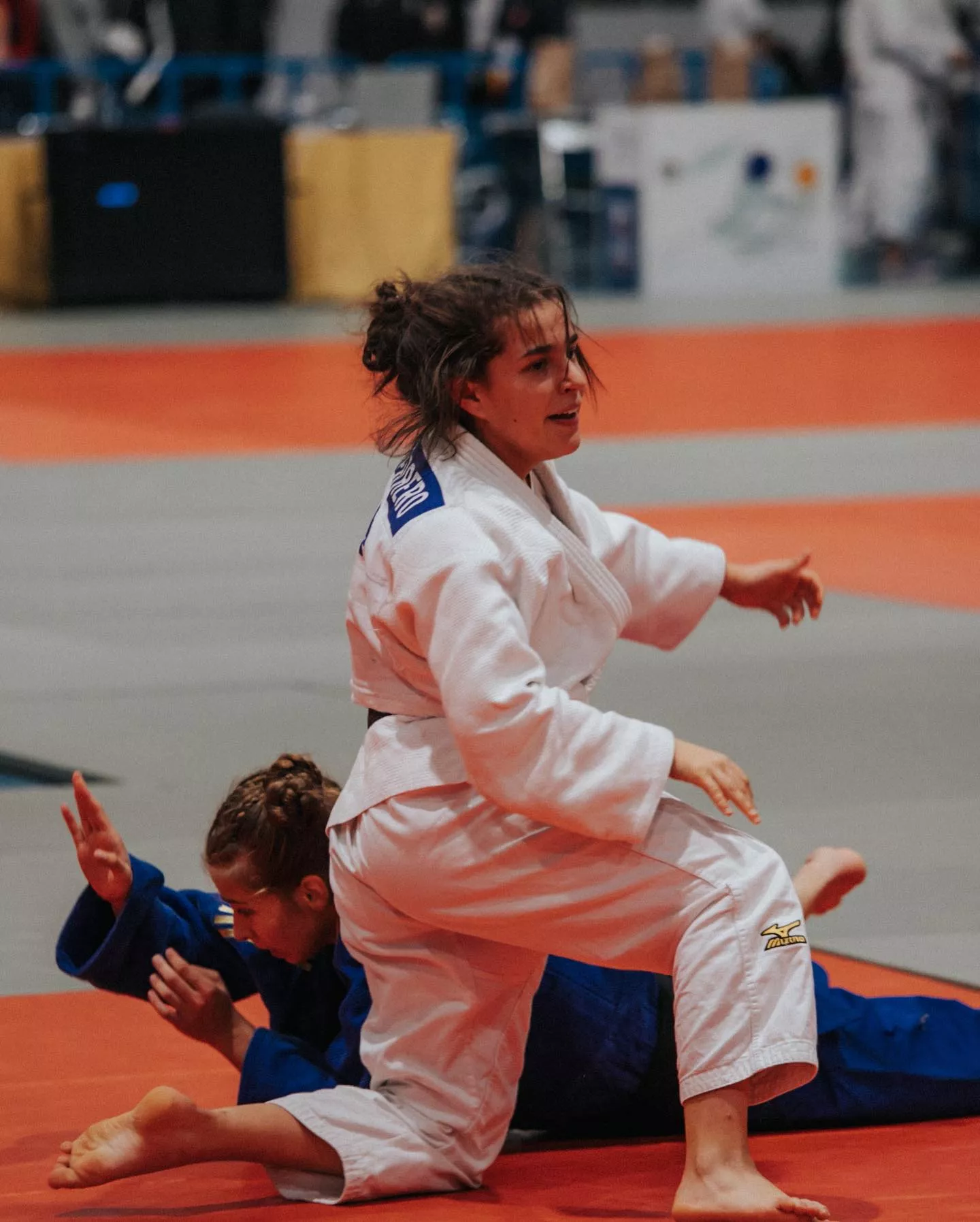 Angie Guerrero (Club Judo Ibón), una de las integrantes de la selección aragonesa.