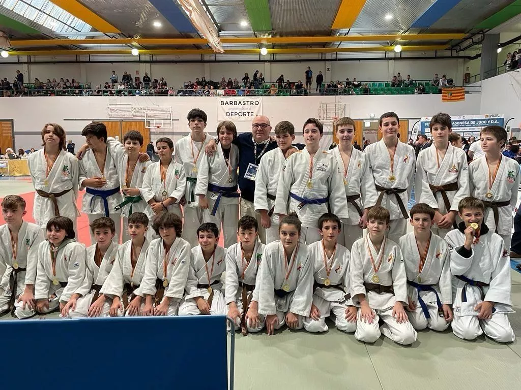 Infantiles Promoción Club Judo Binéfar