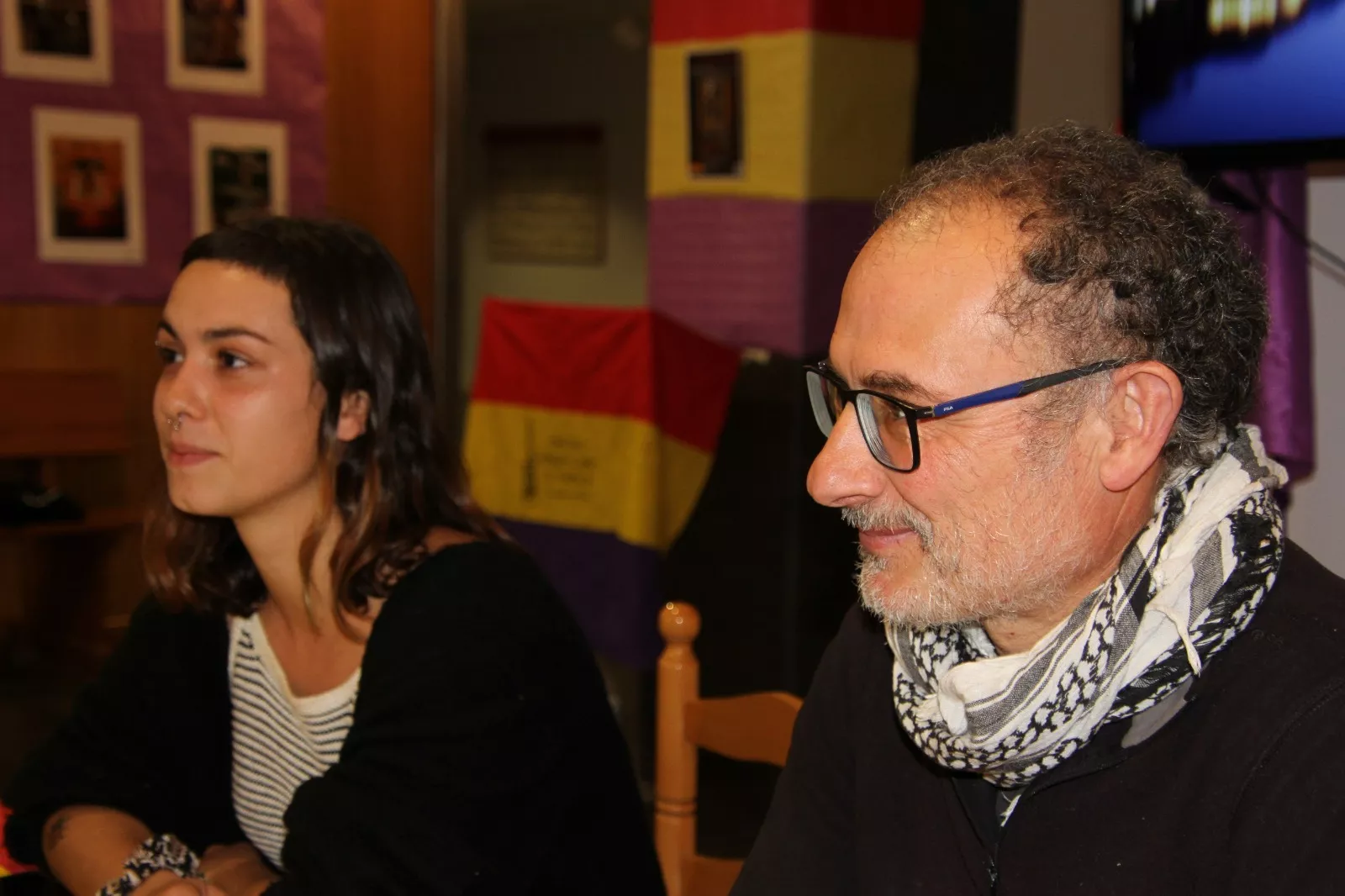 Proyección del documental de la asociación No Name Kitchen.