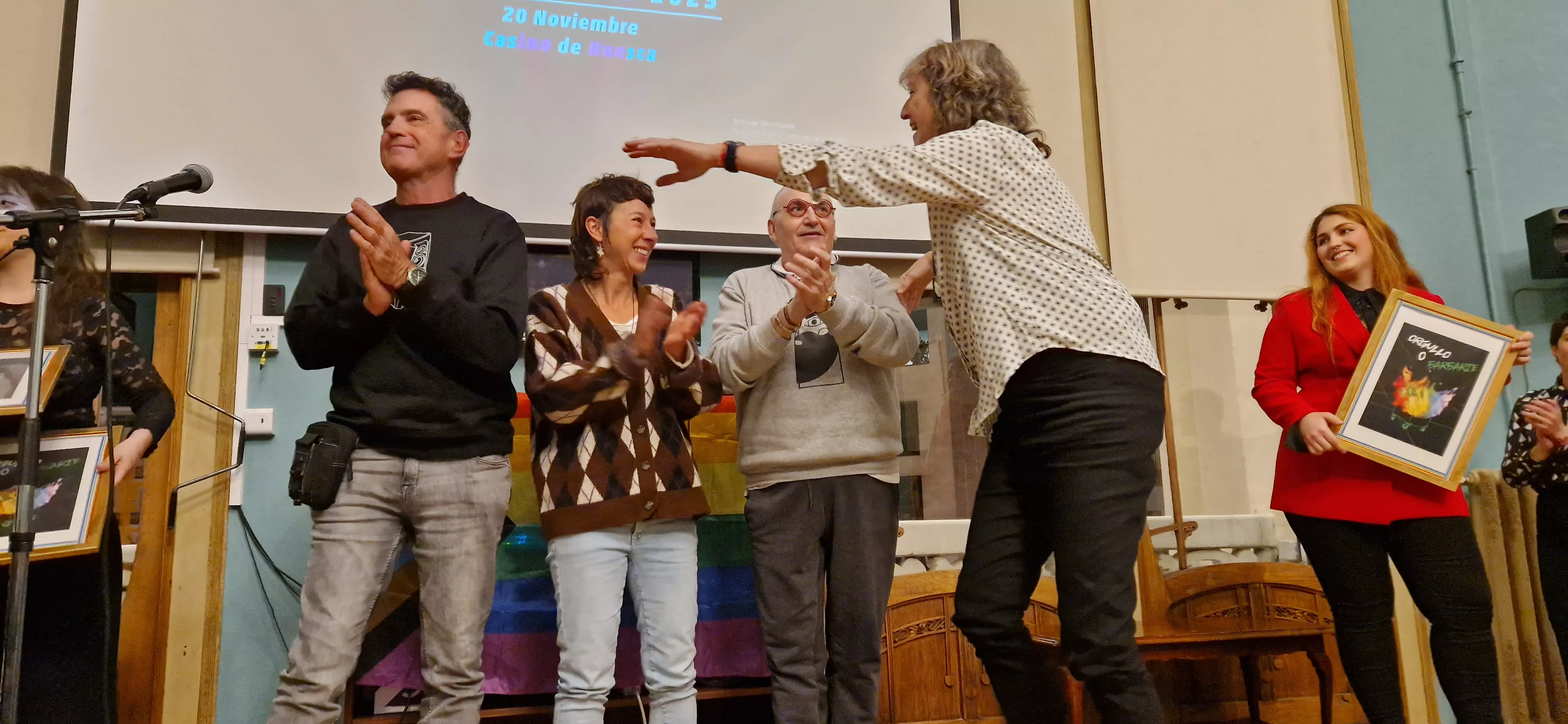 Primera Gala Premios Orgullo de Huesca. Foto Myriam Martínez 