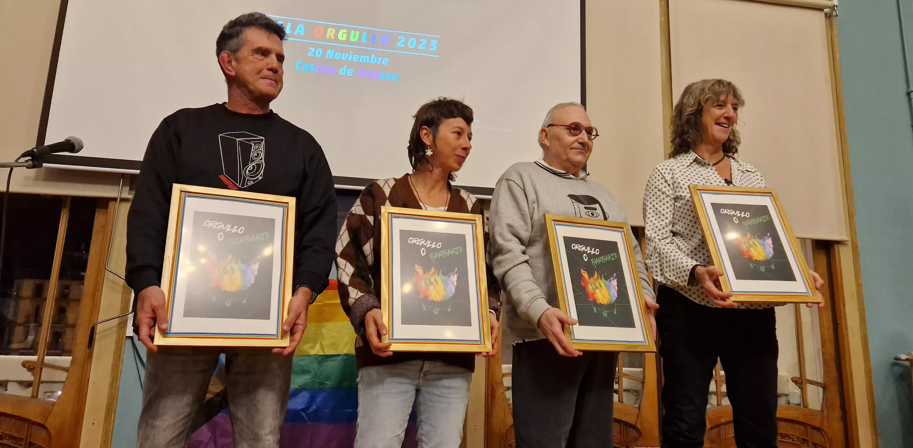 Primera Gala Premios Orgullo de Huesca. Foto Myriam Martínez 