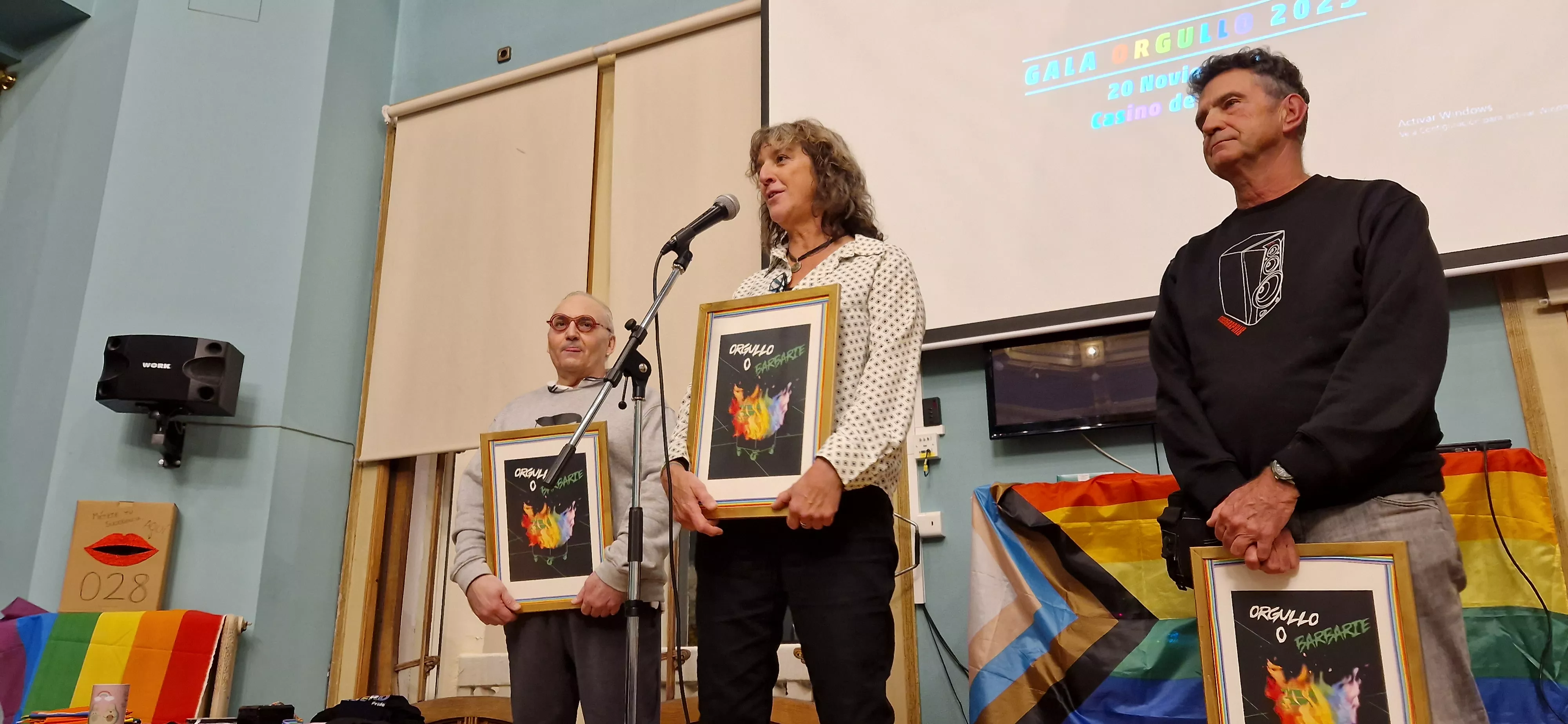 Primera Gala Premios Orgullo de Huesca. Foto Myriam Martínez 