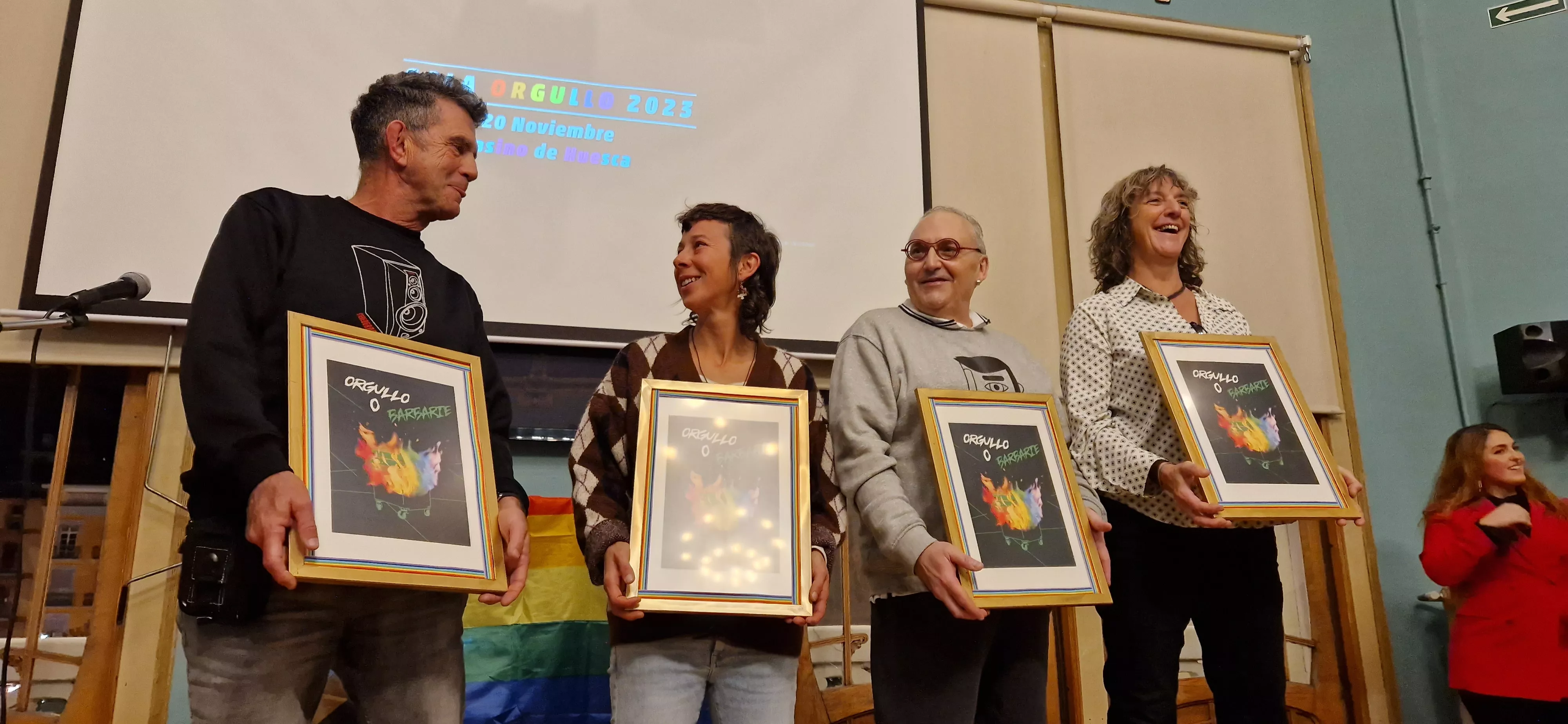 Primera Gala Premios Orgullo de Huesca. Foto Myriam Martínez 