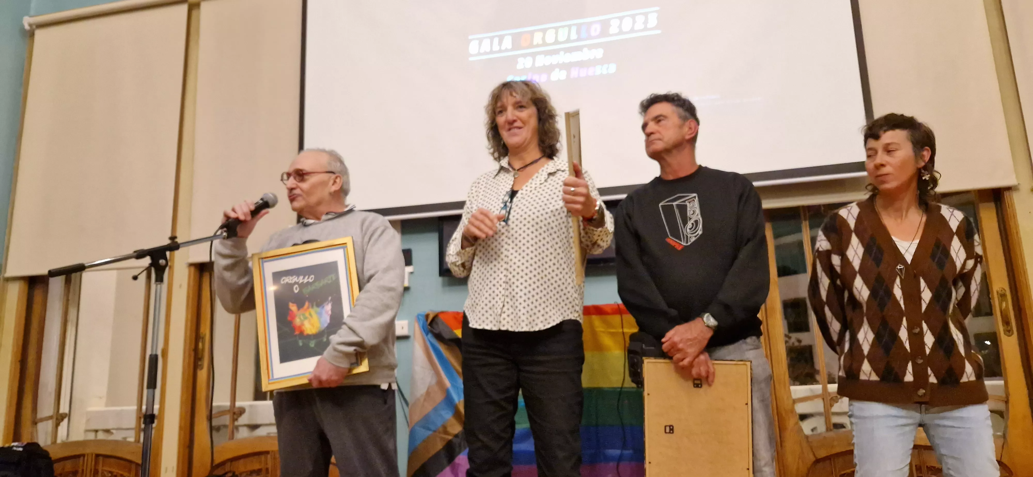 Primera Gala Premios Orgullo de Huesca. Foto Myriam Martínez