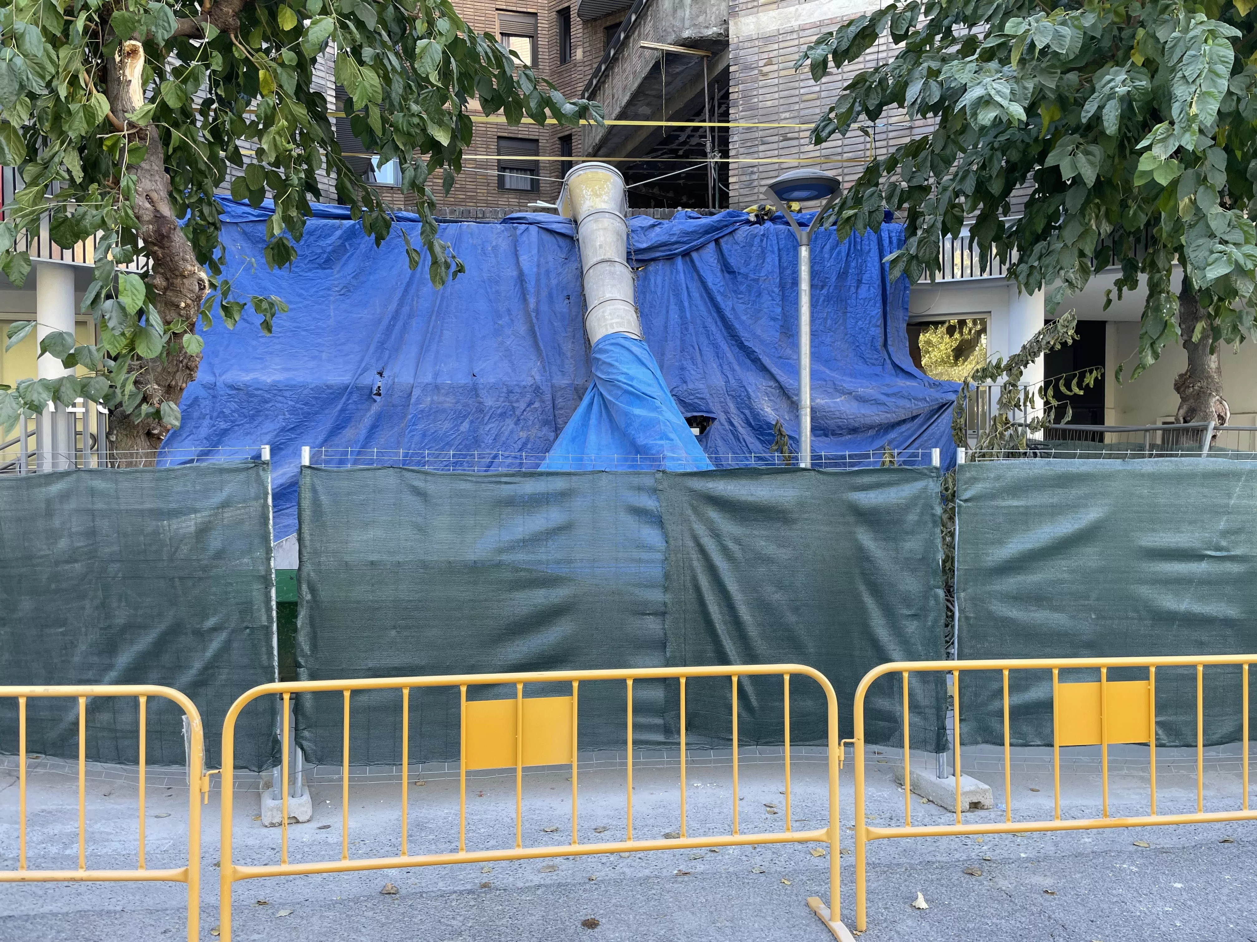 Obras en la Residencia Riosol