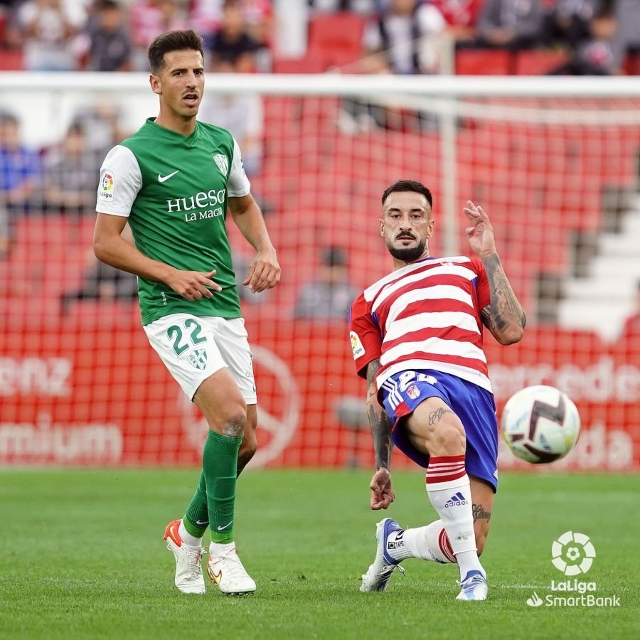 Imágenes del partido Granada Huesca. Foto La Liga