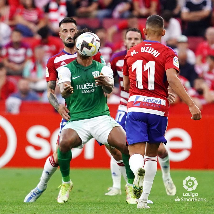 Imágenes del partido Granada Huesca. Foto La Liga