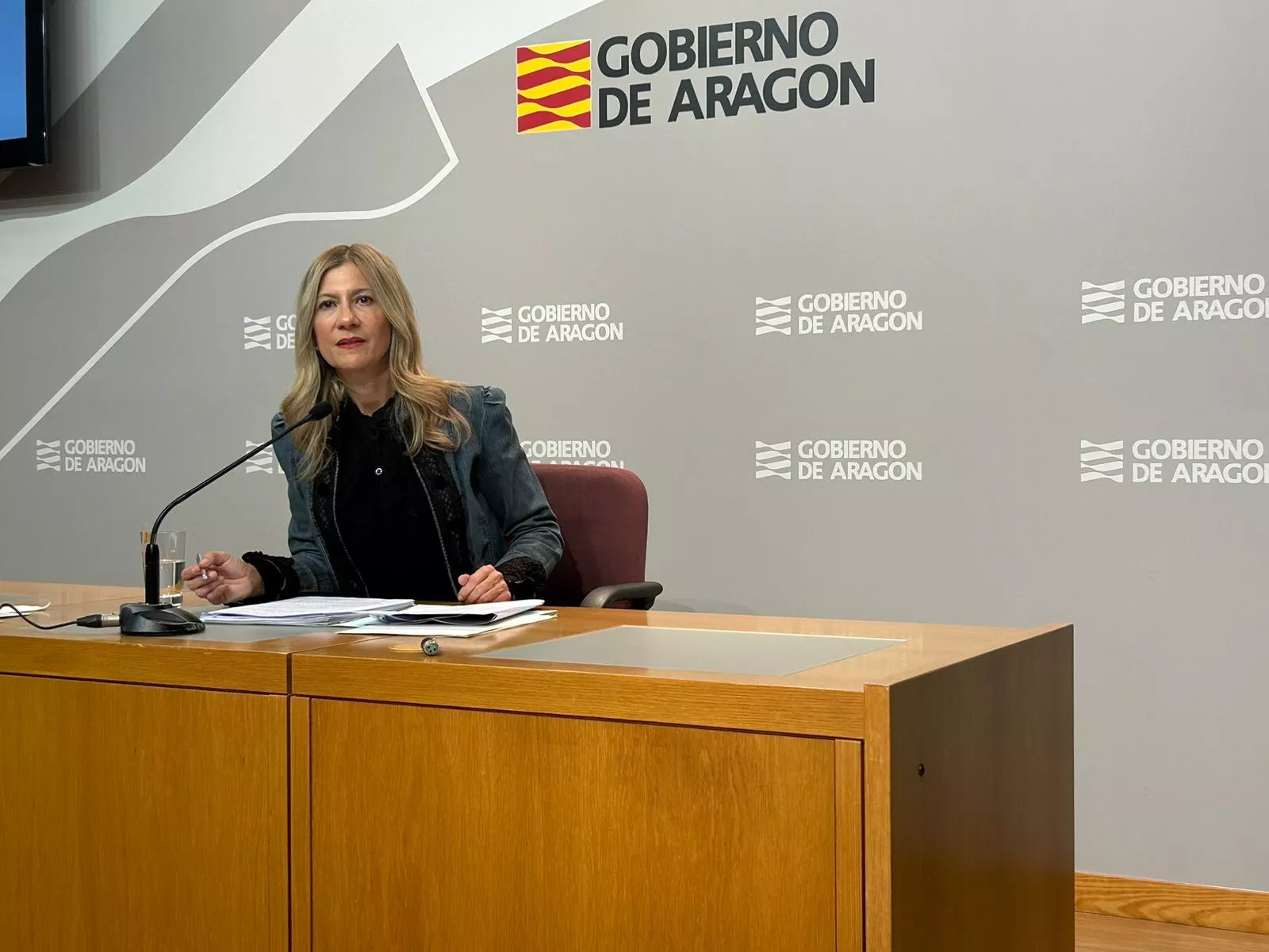 Mar Vaquero, vicepresidenta del Gobierno de Aragón