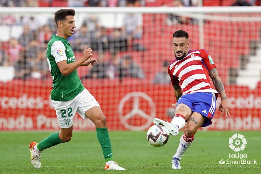 Imágenes del partido Granada Huesca. Foto La Liga 