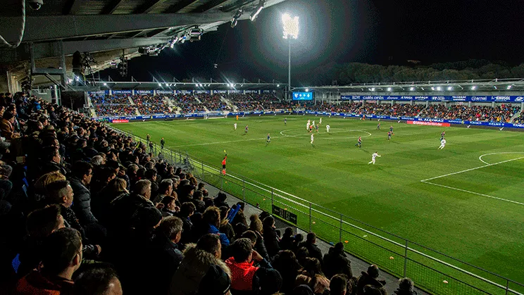 Estadio de El Alcoraz.